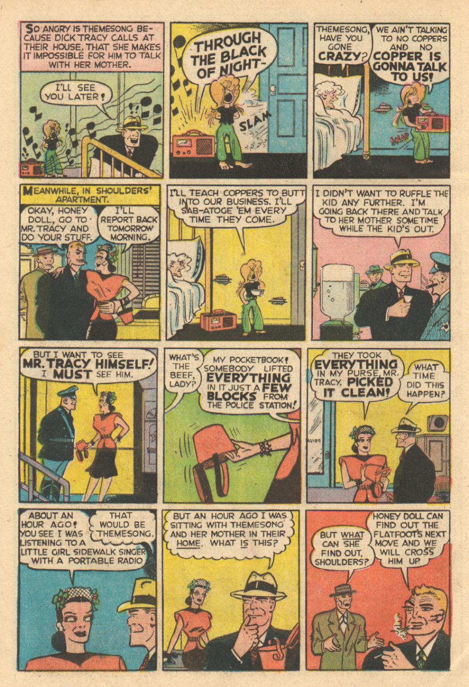 Read online Dick Tracy comic -  Issue #111 - 12