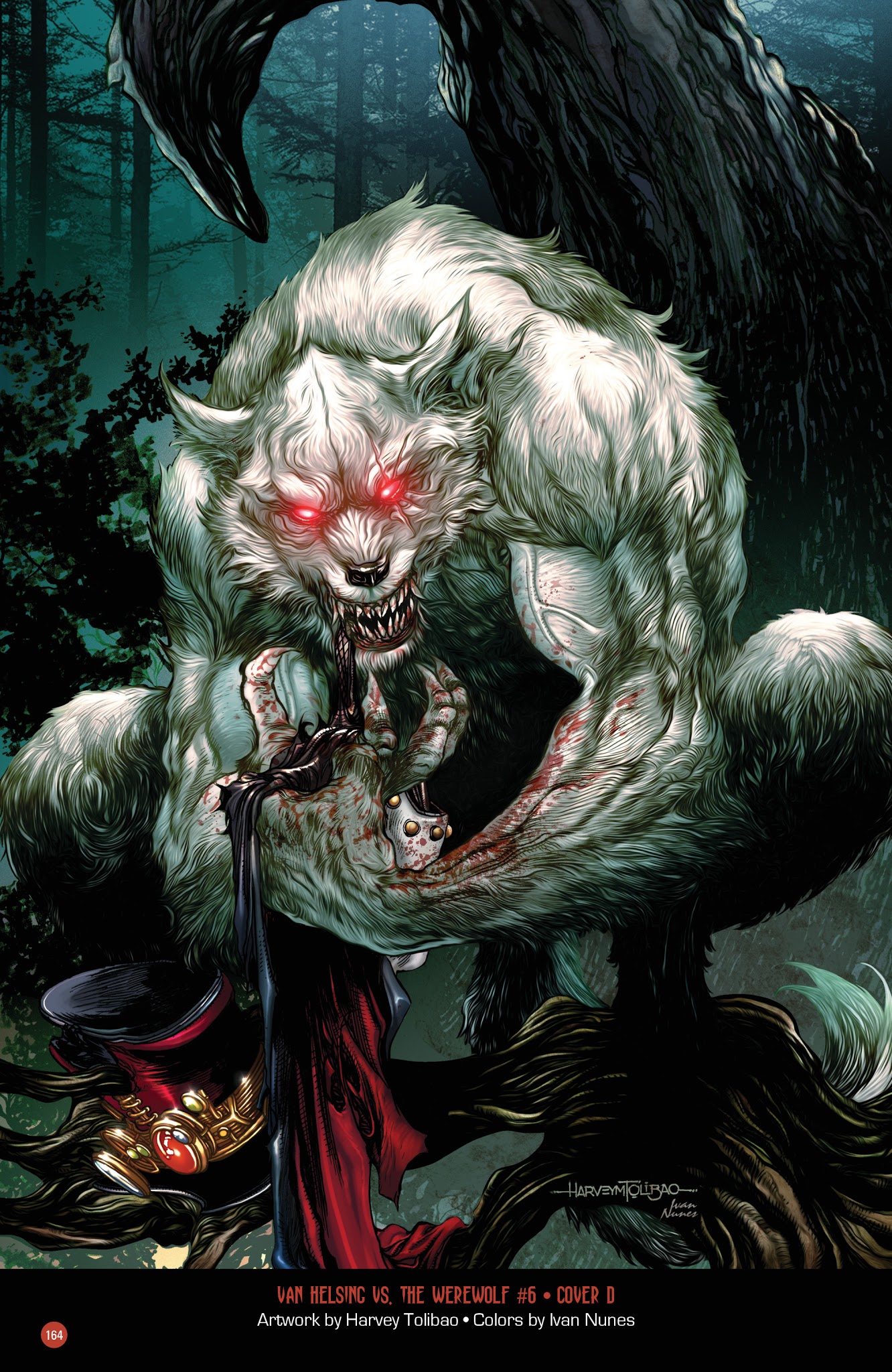 Read online Van Helsing vs. Werewolf comic -  Issue # _TPB 1 - 164