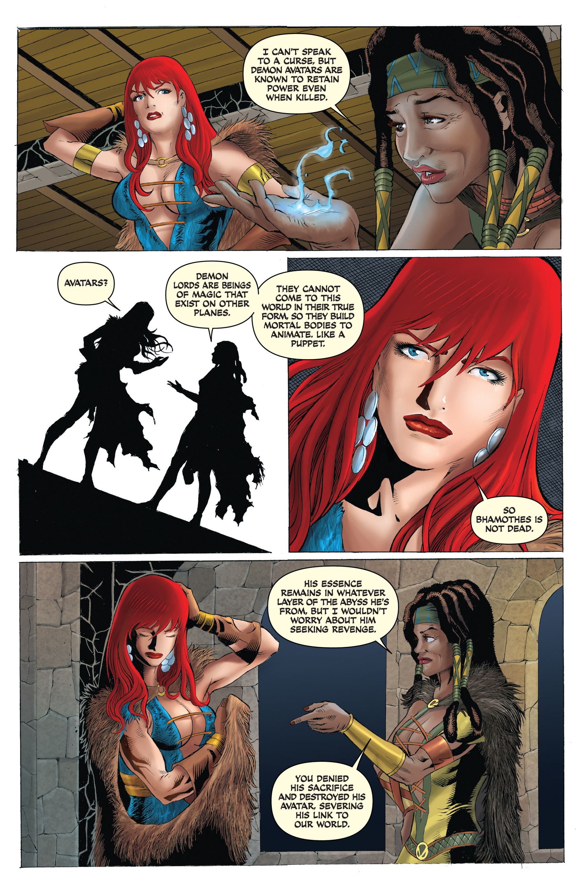 Read online Red Sonja: Unchained comic -  Issue #2 - 21