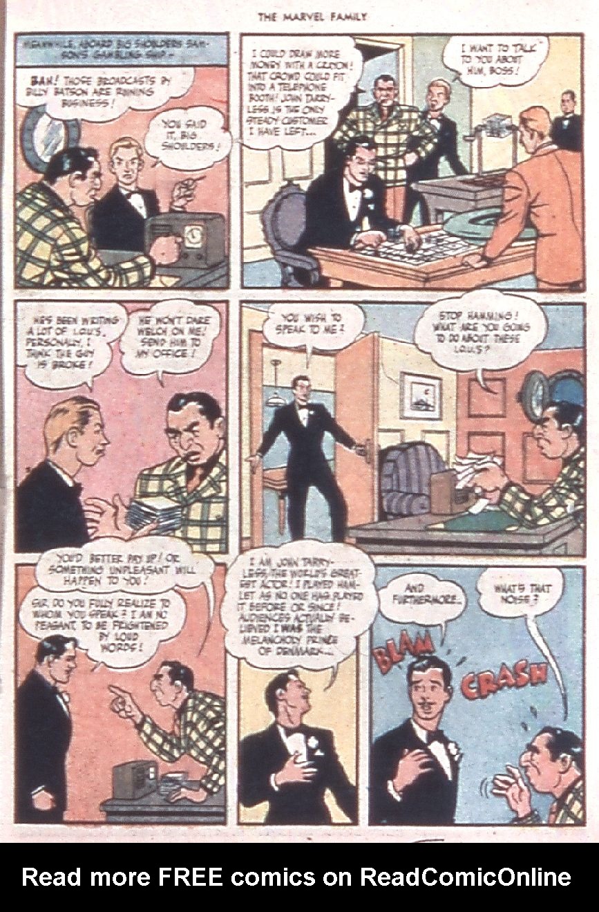 Read online The Marvel Family comic -  Issue #6 - 43