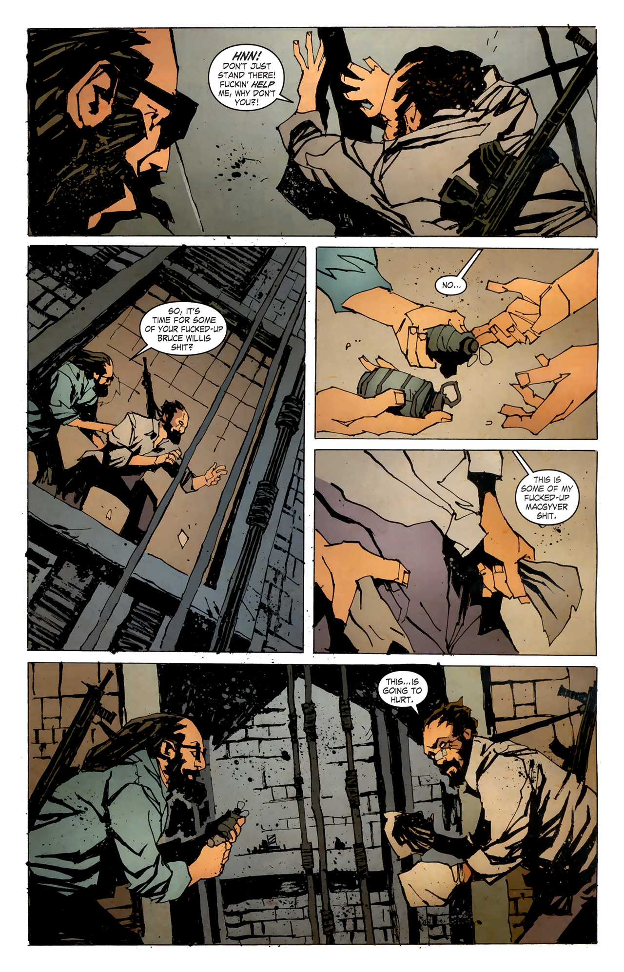 Read online Kane & Lynch comic -  Issue #5 - 8