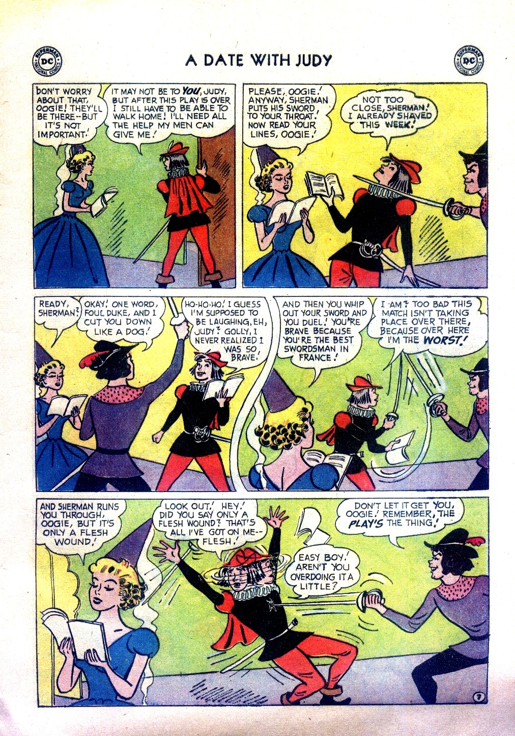 Read online A Date with Judy comic -  Issue #65 - 9