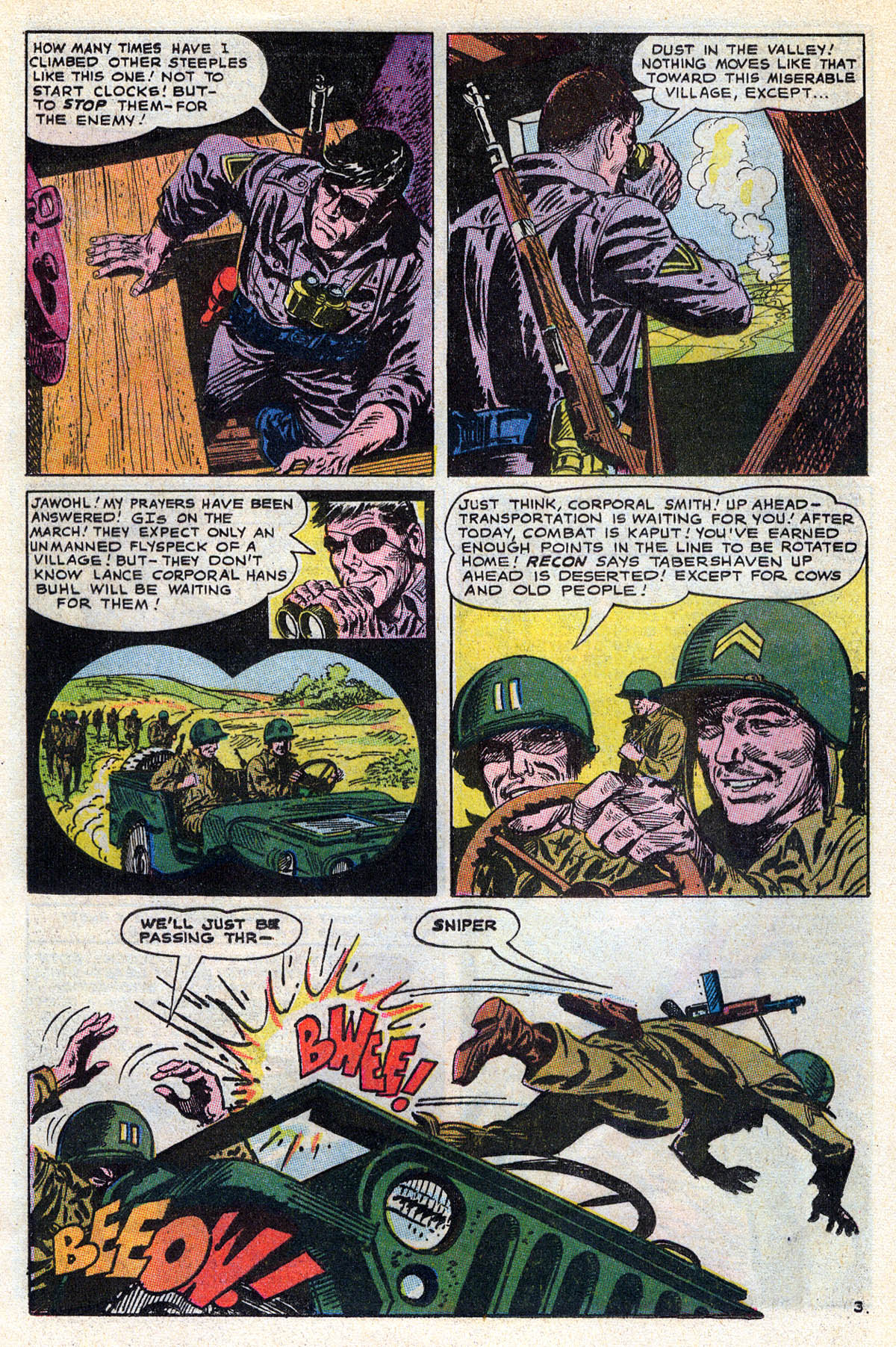 Read online Our Army at War (1952) comic -  Issue #167 - 24