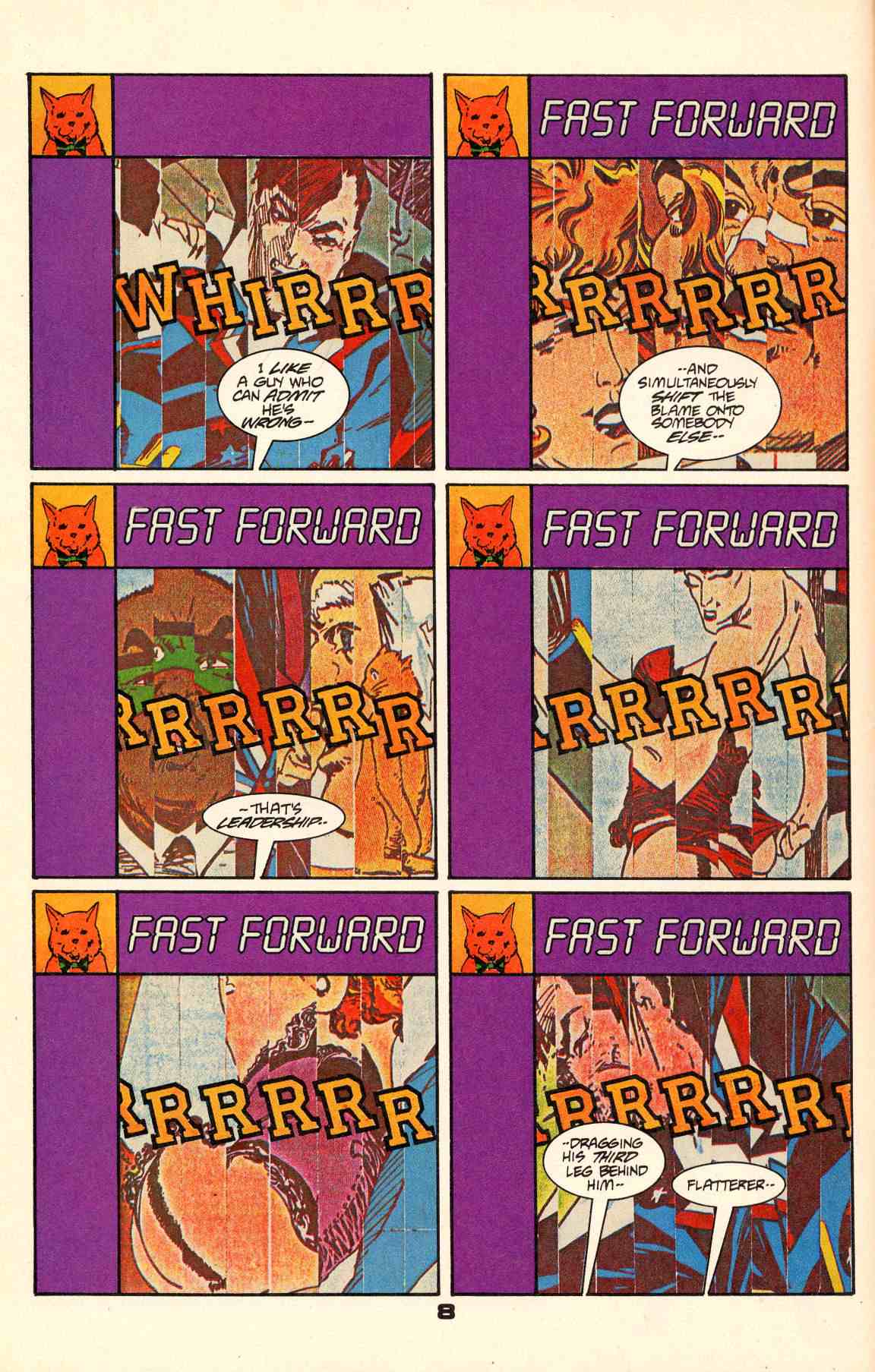 Read online Howard Chaykin's American Flagg comic -  Issue #1 - 10