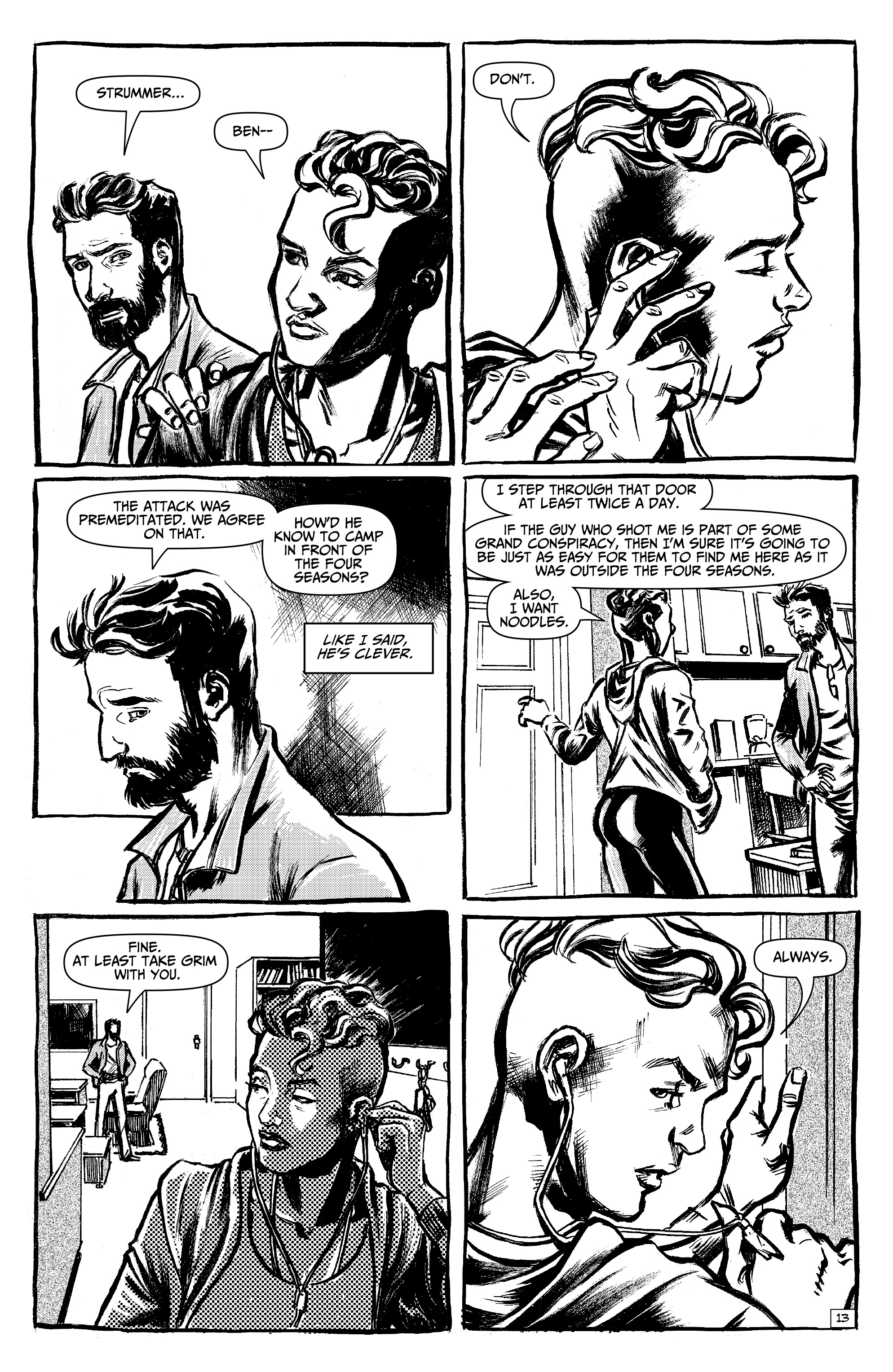 Read online Black's Myth comic -  Issue #1 - 15