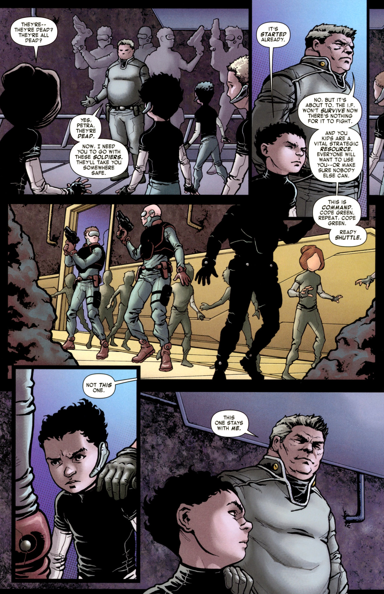 Read online Ender's Shadow: Command School comic -  Issue #5 - 23