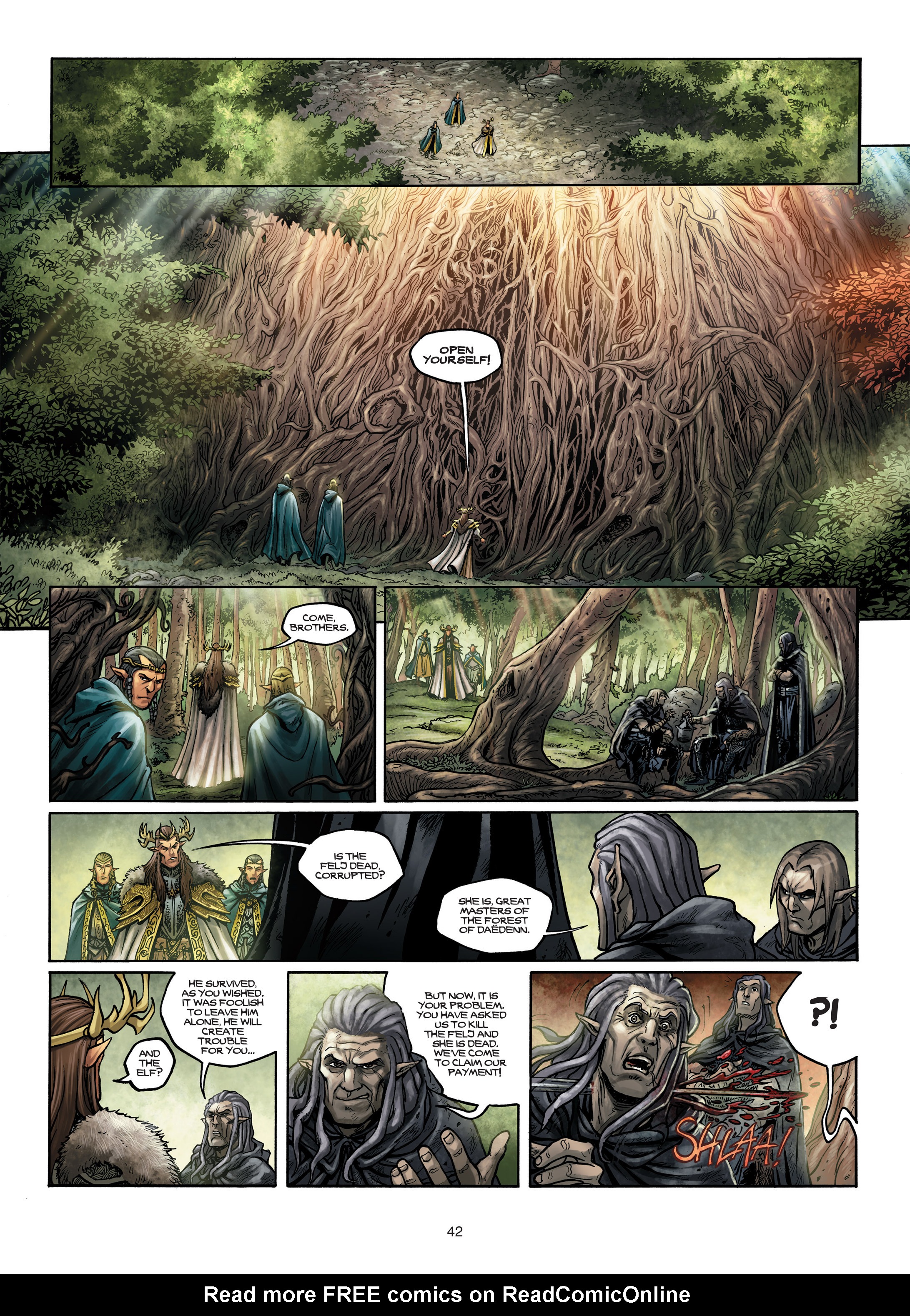 Read online Elves comic -  Issue #2 - 42