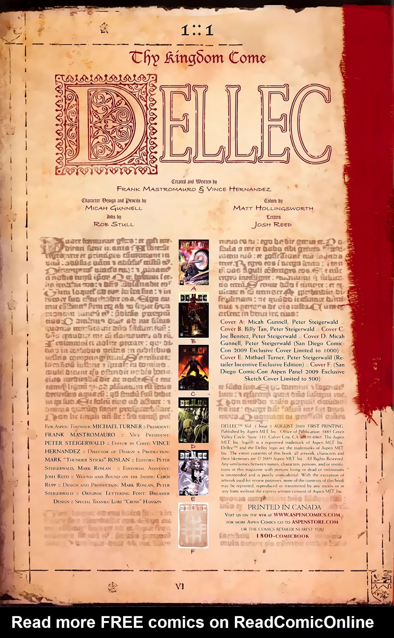 Read online Dellec (2009) comic -  Issue #1 - 2