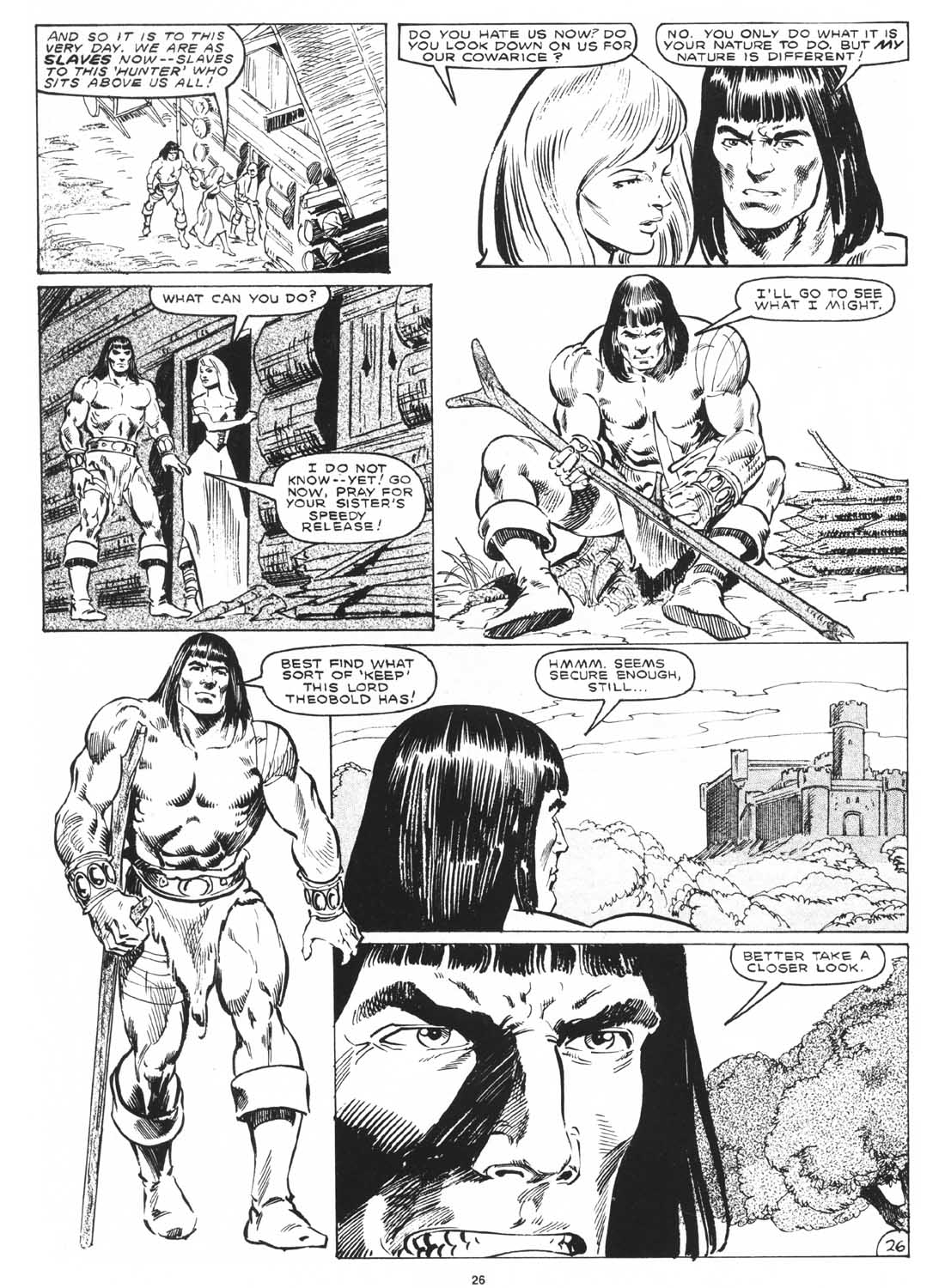 Read online The Savage Sword Of Conan comic -  Issue #171 - 28