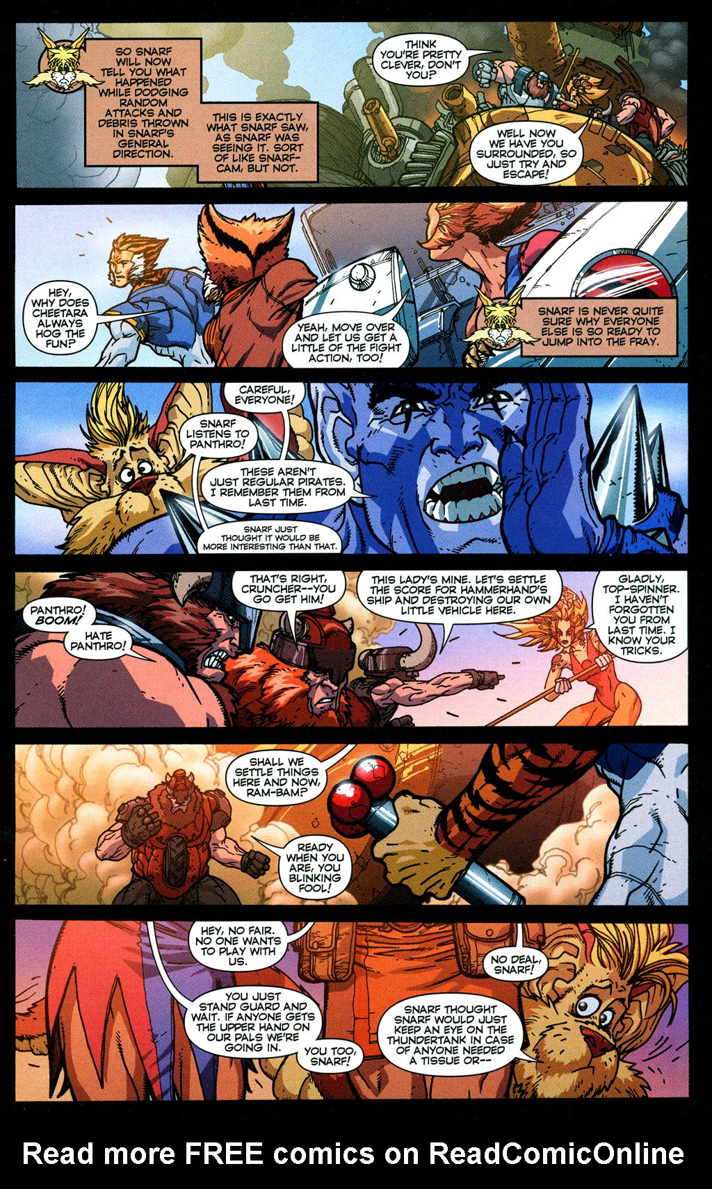 Read online ThunderCats: HammerHand's Revenge comic -  Issue #4 - 2
