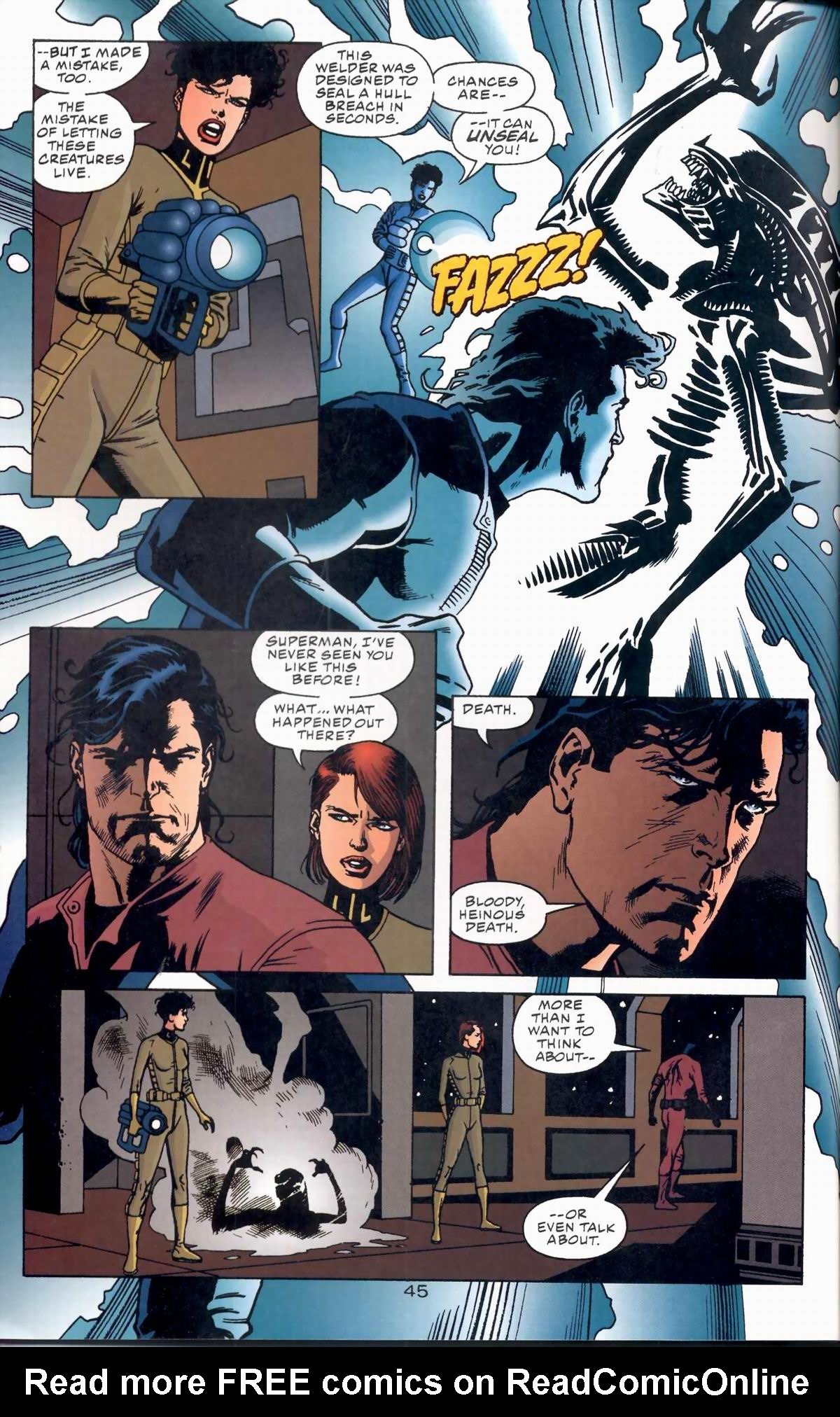 Read online Superman vs. Aliens comic -  Issue #3 - 48