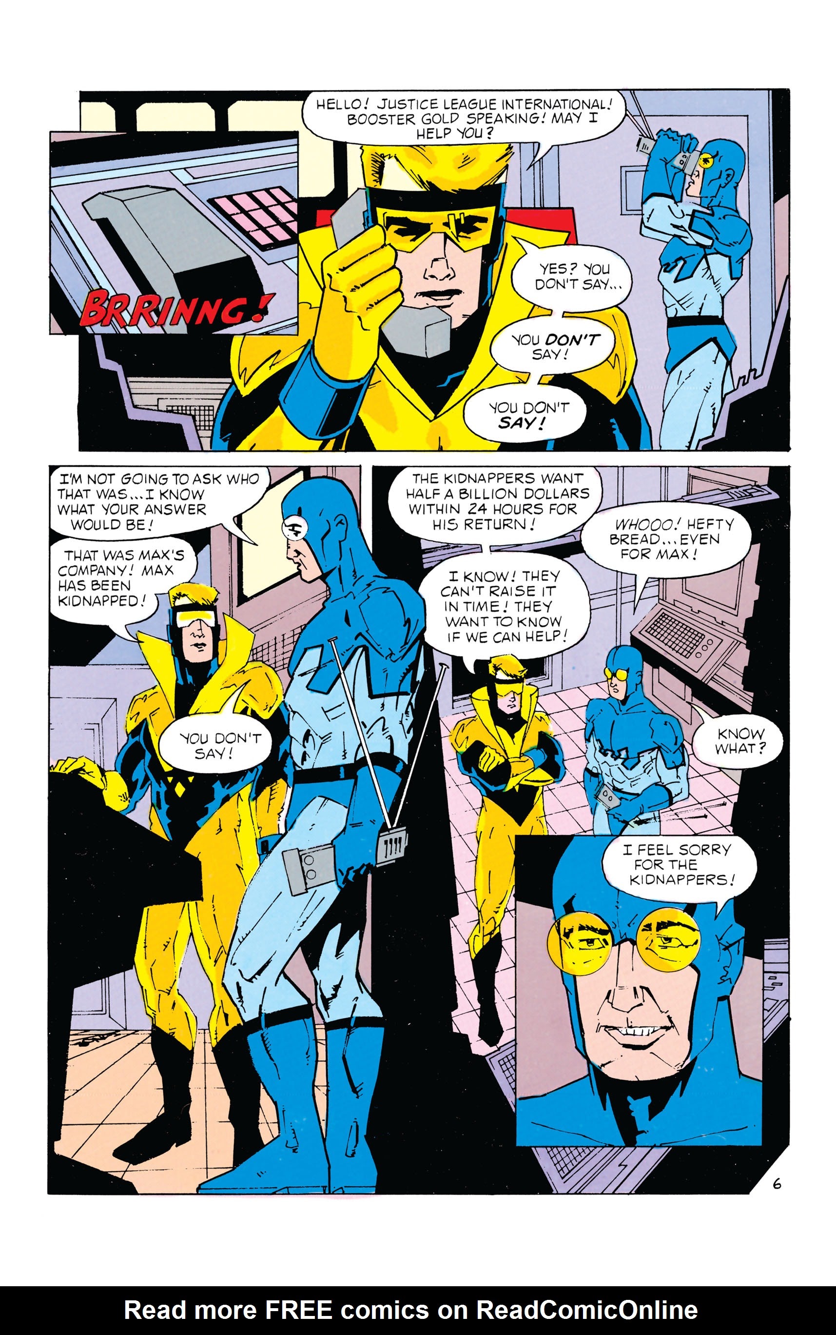 Read online Justice League International (1987) comic -  Issue #24 - 47