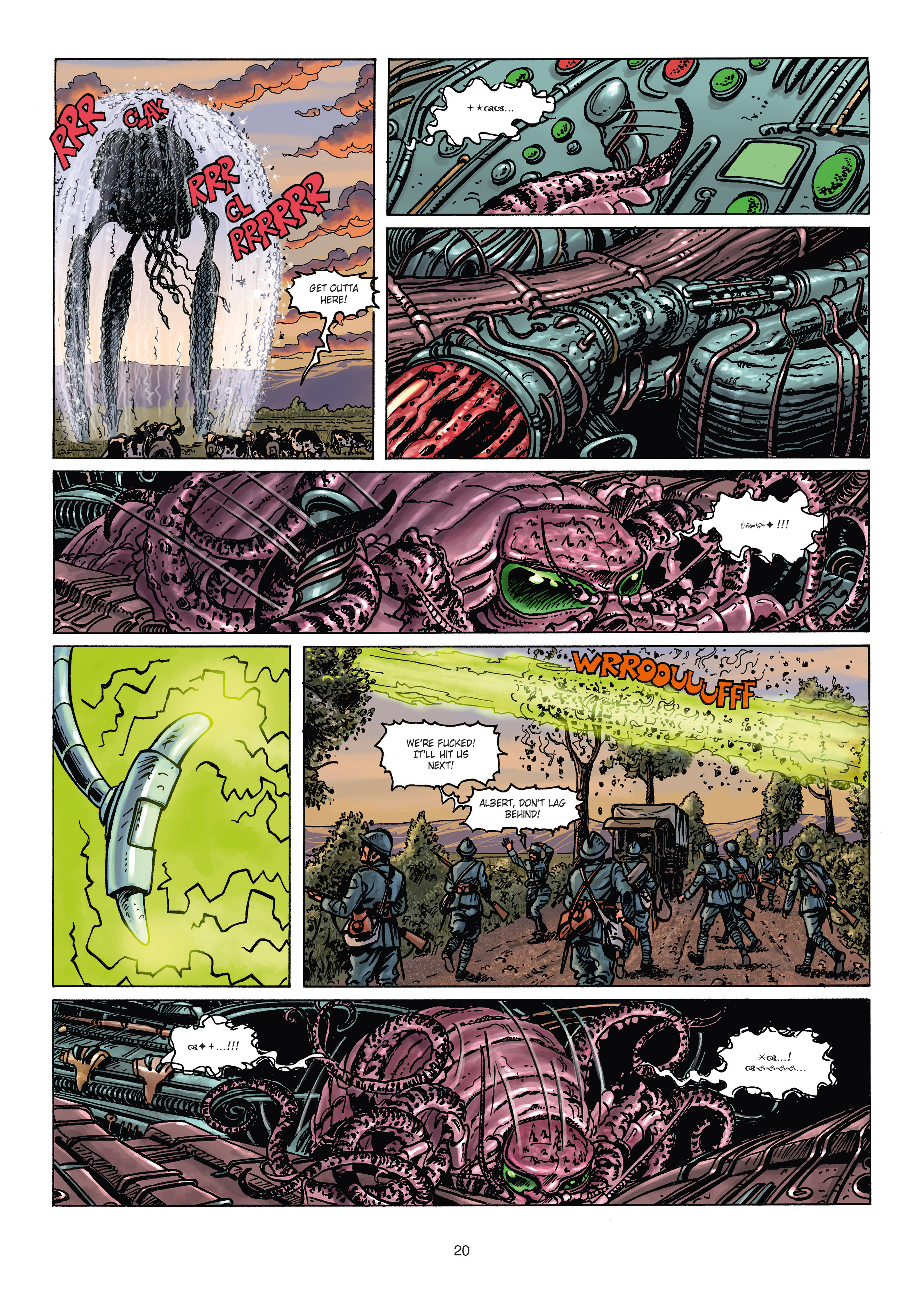 Read online War of the World War One Vol. 3: The Monsters from Mars comic -  Issue # Full - 20