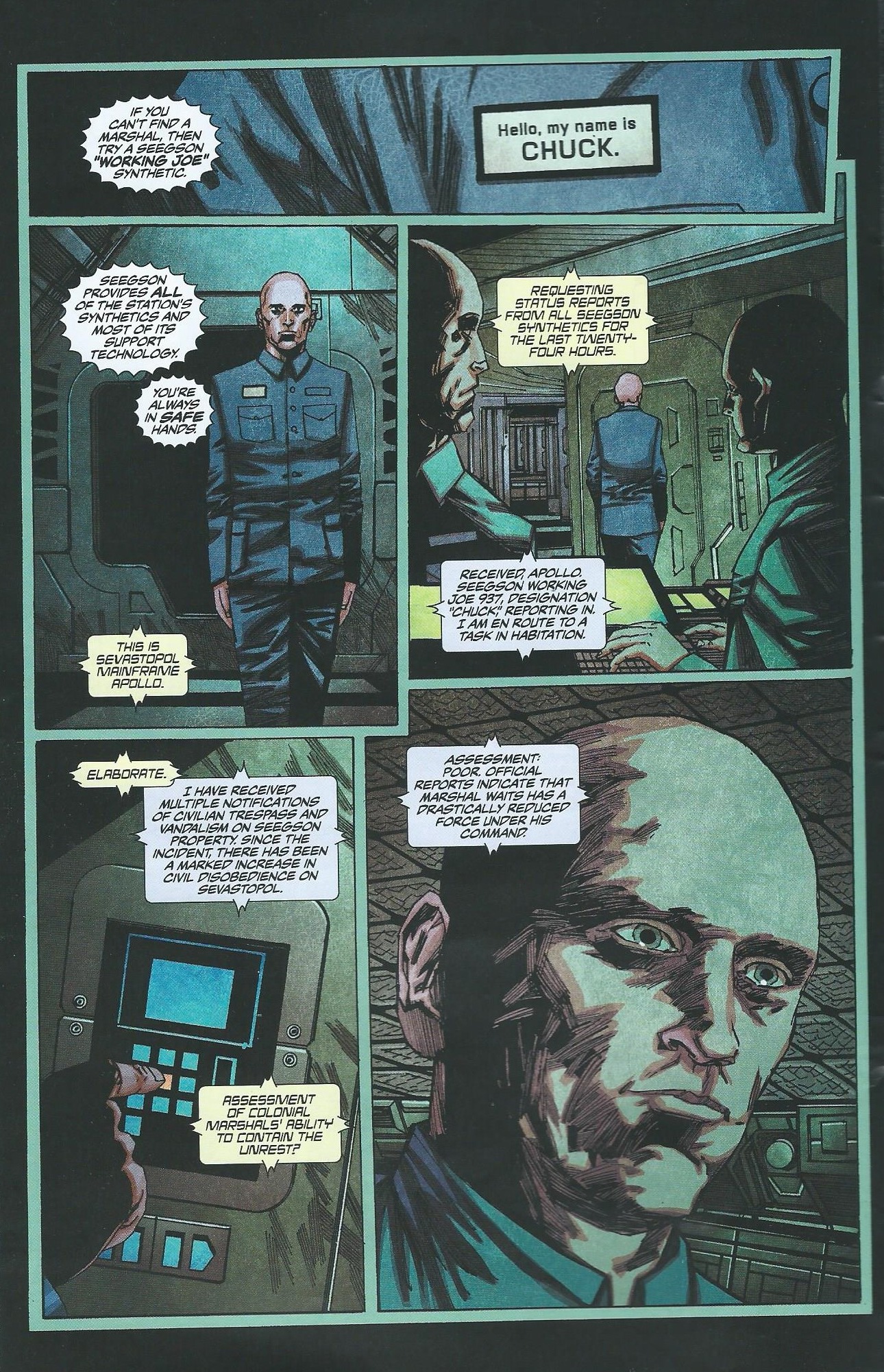 Read online Alien: Isolation comic -  Issue # Full - 3
