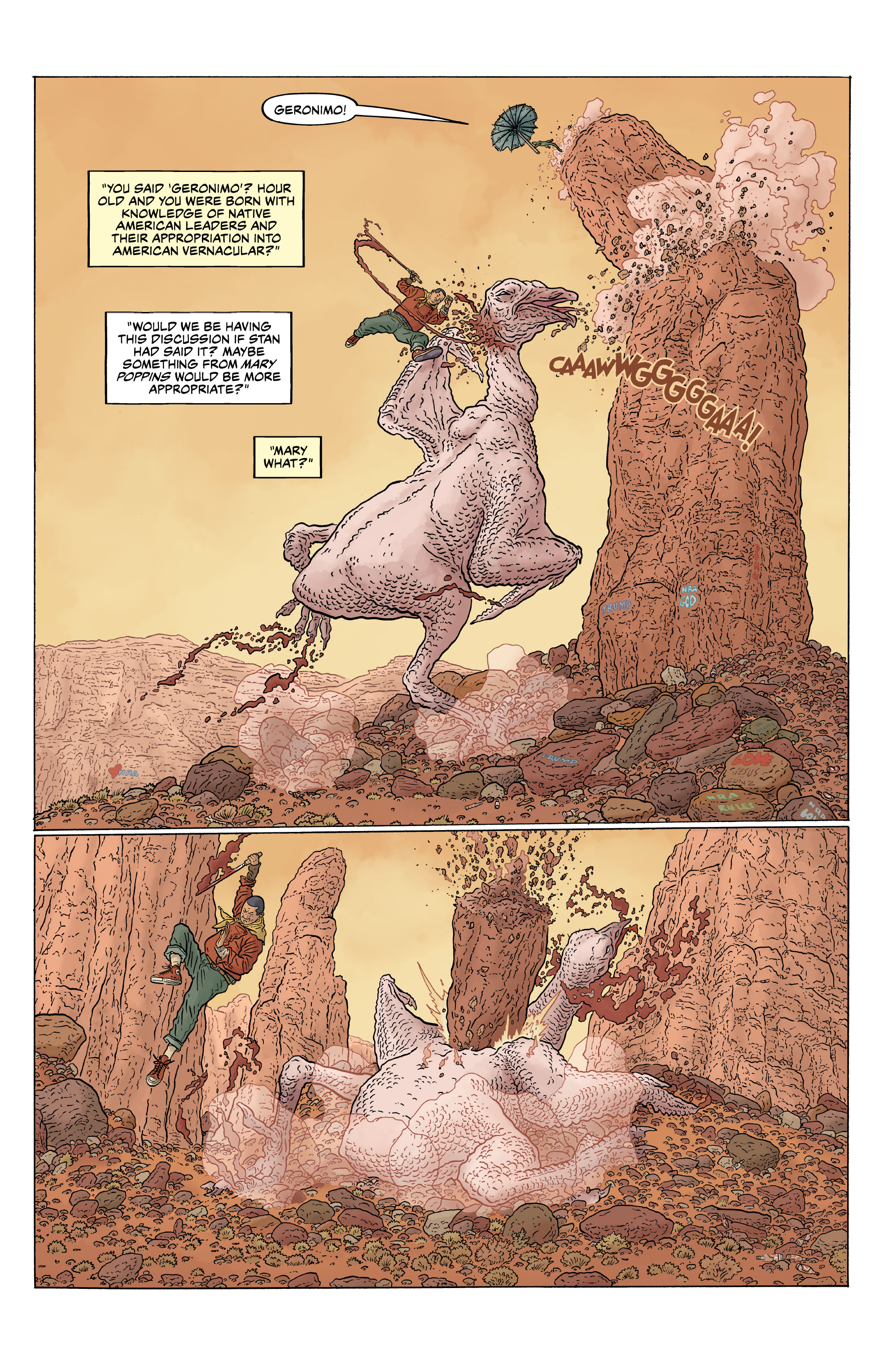 Read online Shaolin Cowboy: Cruel to Be Kin comic -  Issue #2 - 24
