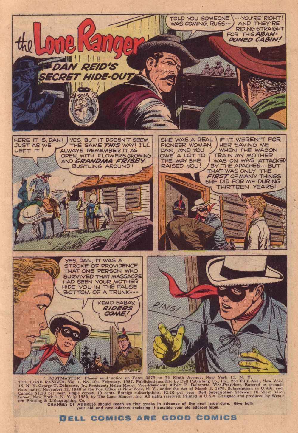 Read online The Lone Ranger (1948) comic -  Issue #104 - 3