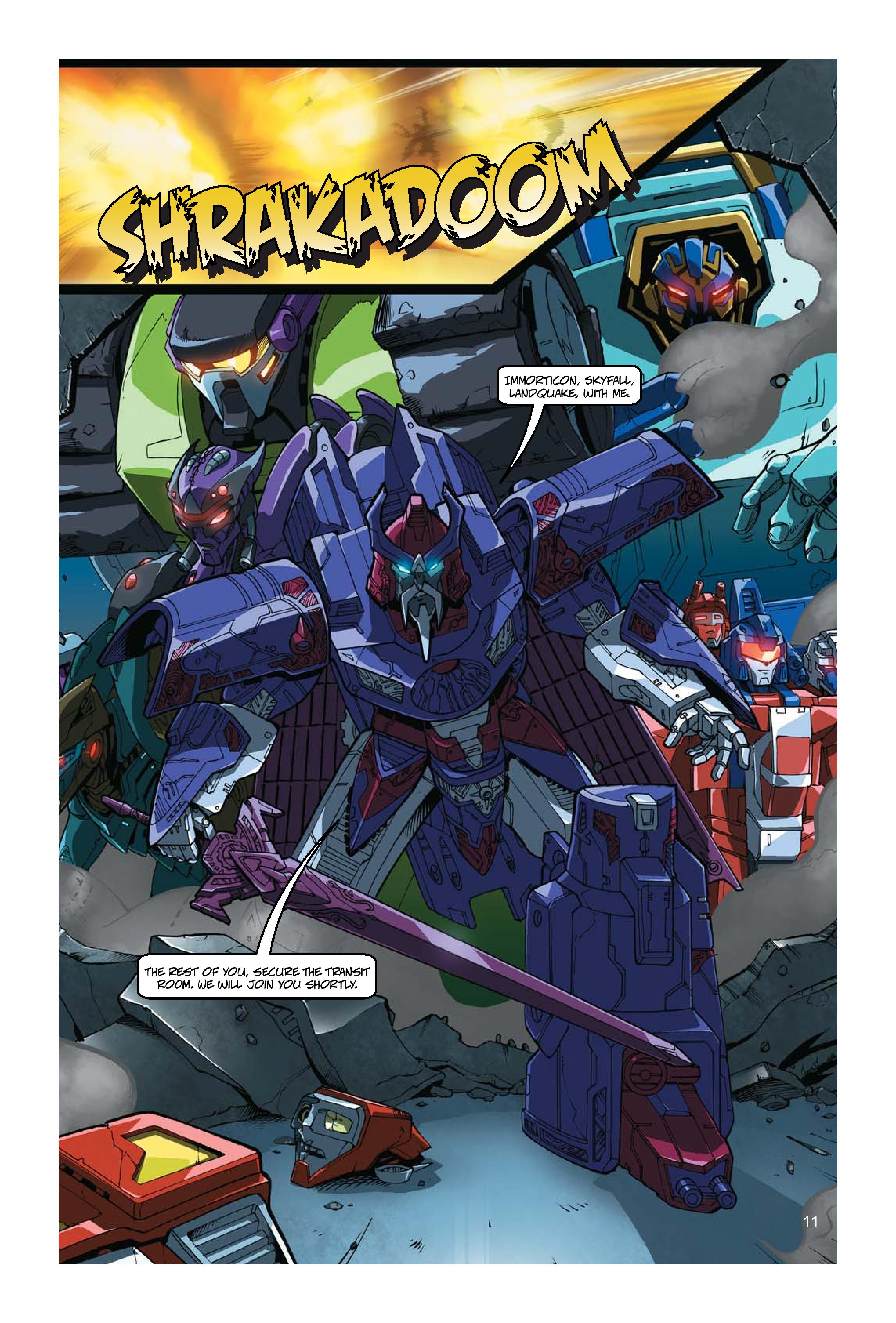 Read online Transformers: Collectors' Club comic -  Issue #23 - 11