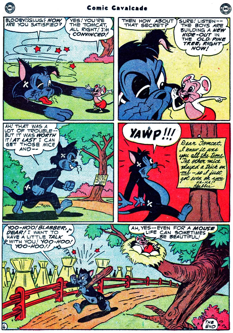 Read online Comic Cavalcade comic -  Issue #40 - 15