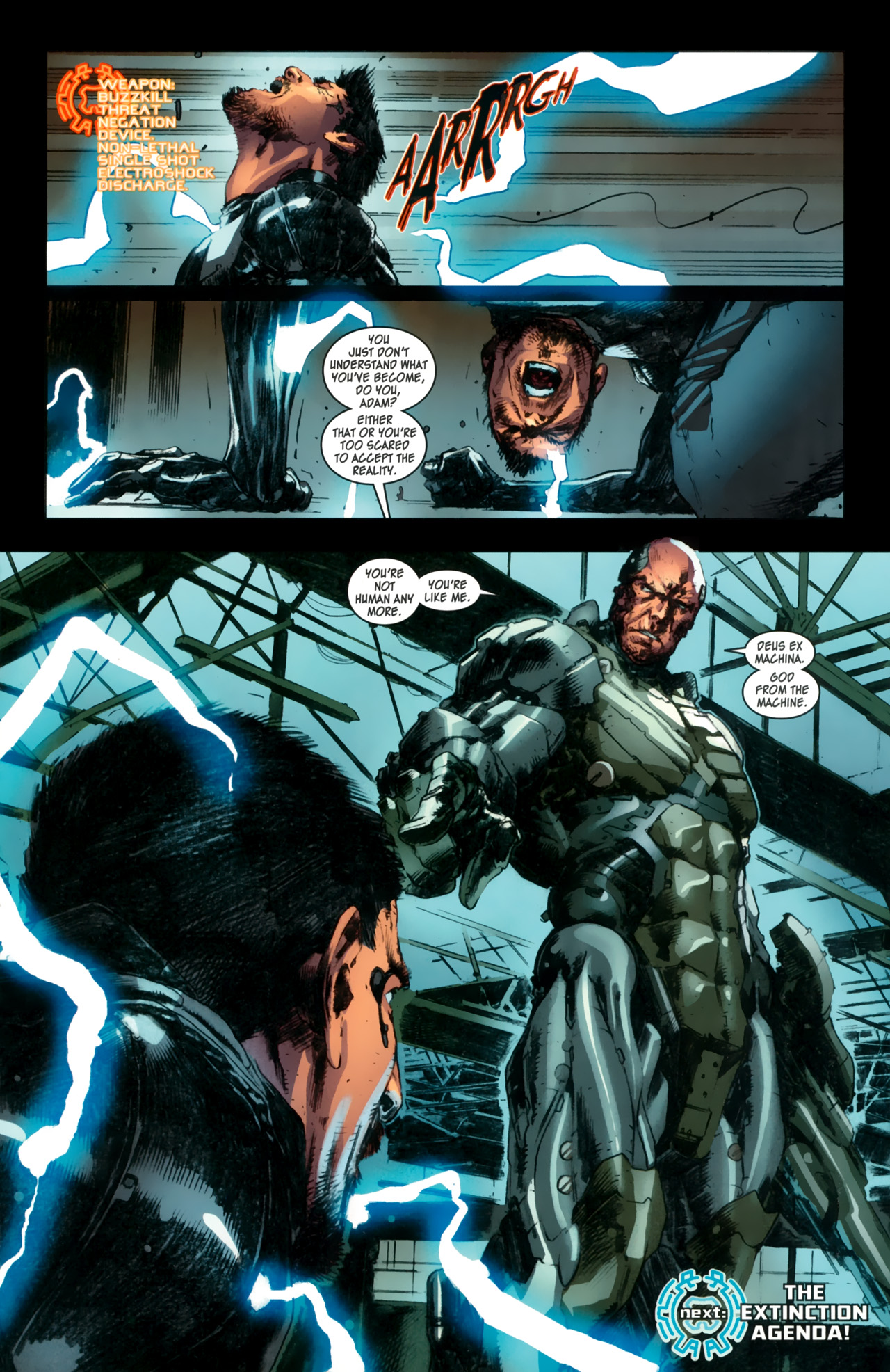 Read online Deus Ex comic -  Issue #4 - 23