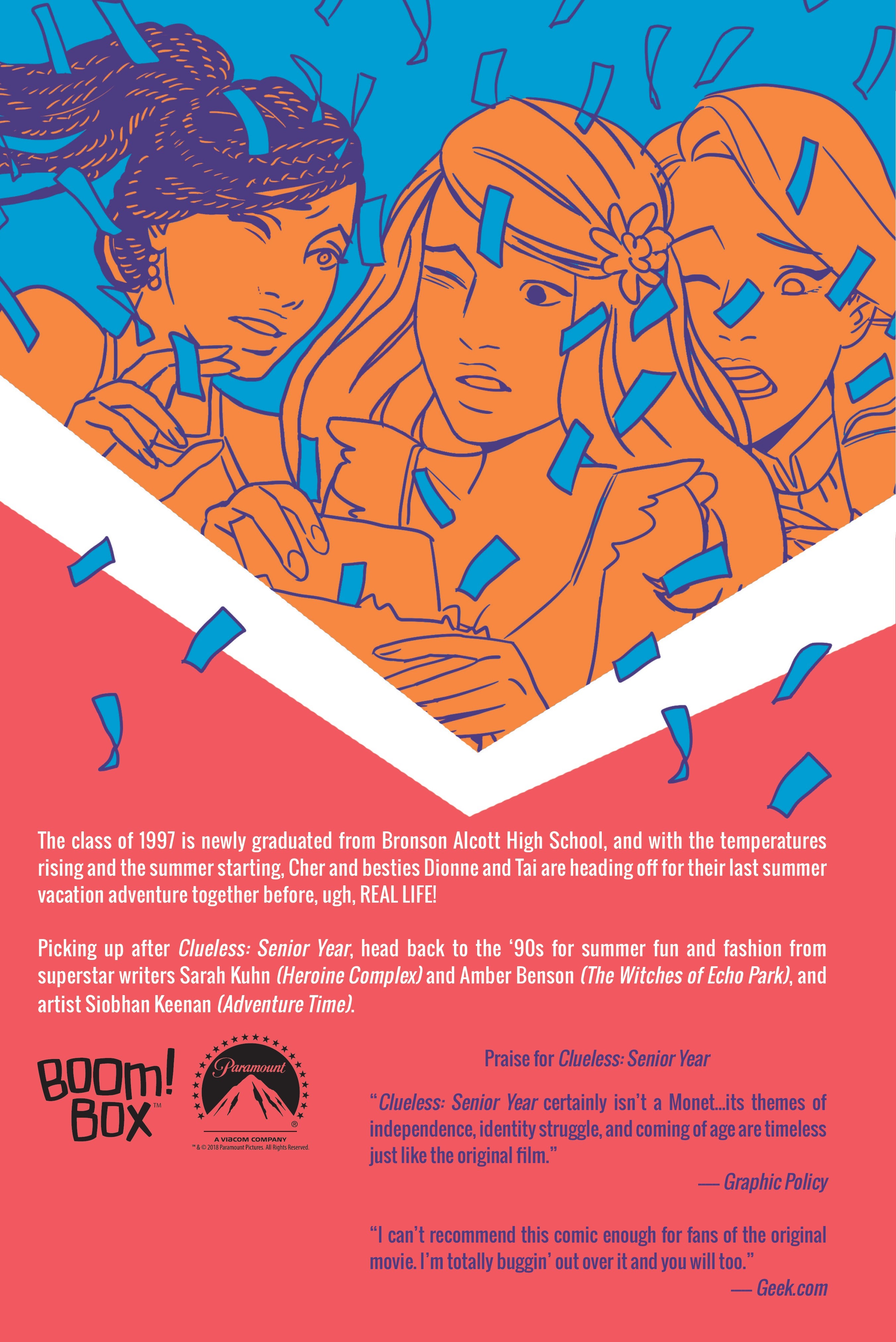 Read online Clueless: One Last Summer comic -  Issue # TPB - 113