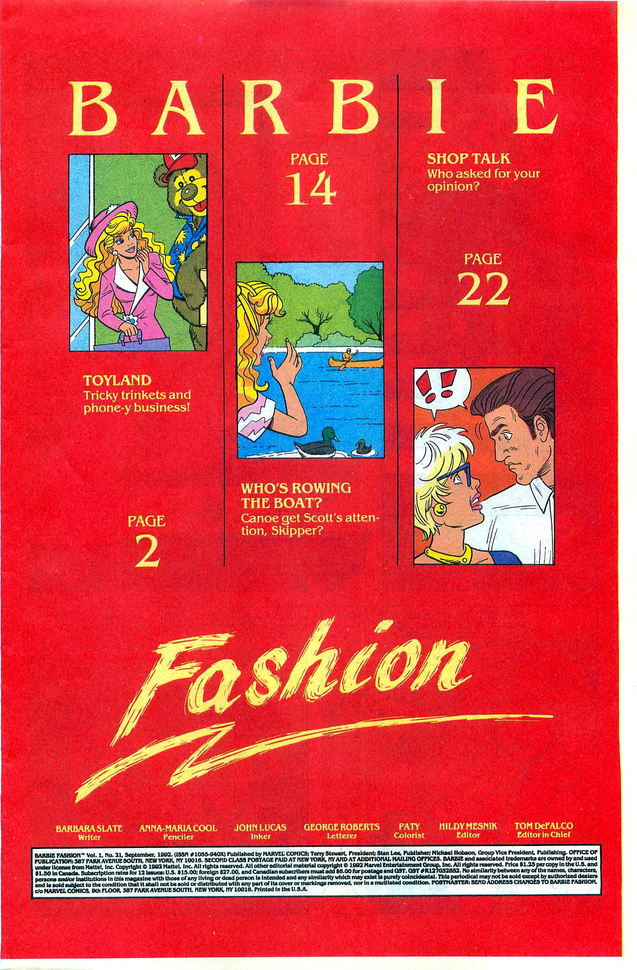 Read online Barbie Fashion comic -  Issue #21 - 3