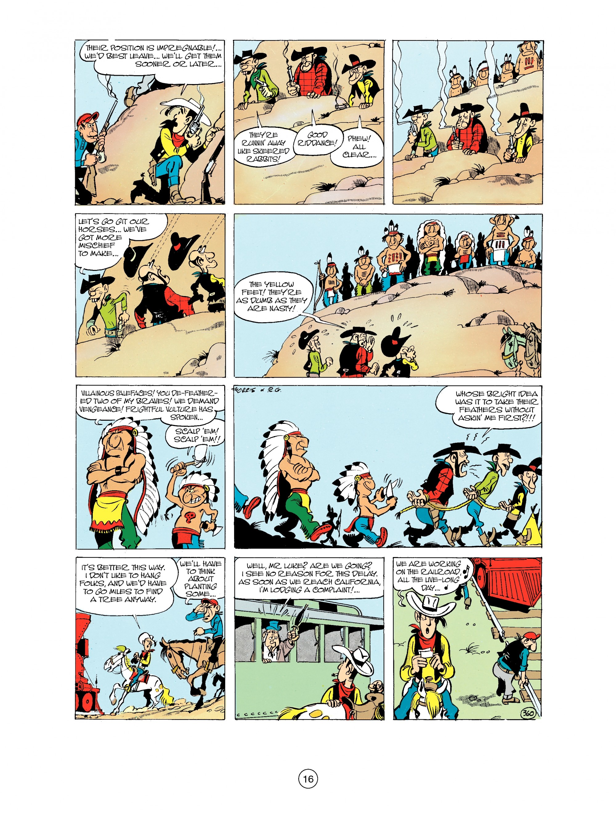 Read online A Lucky Luke Adventure comic -  Issue #32 - 16