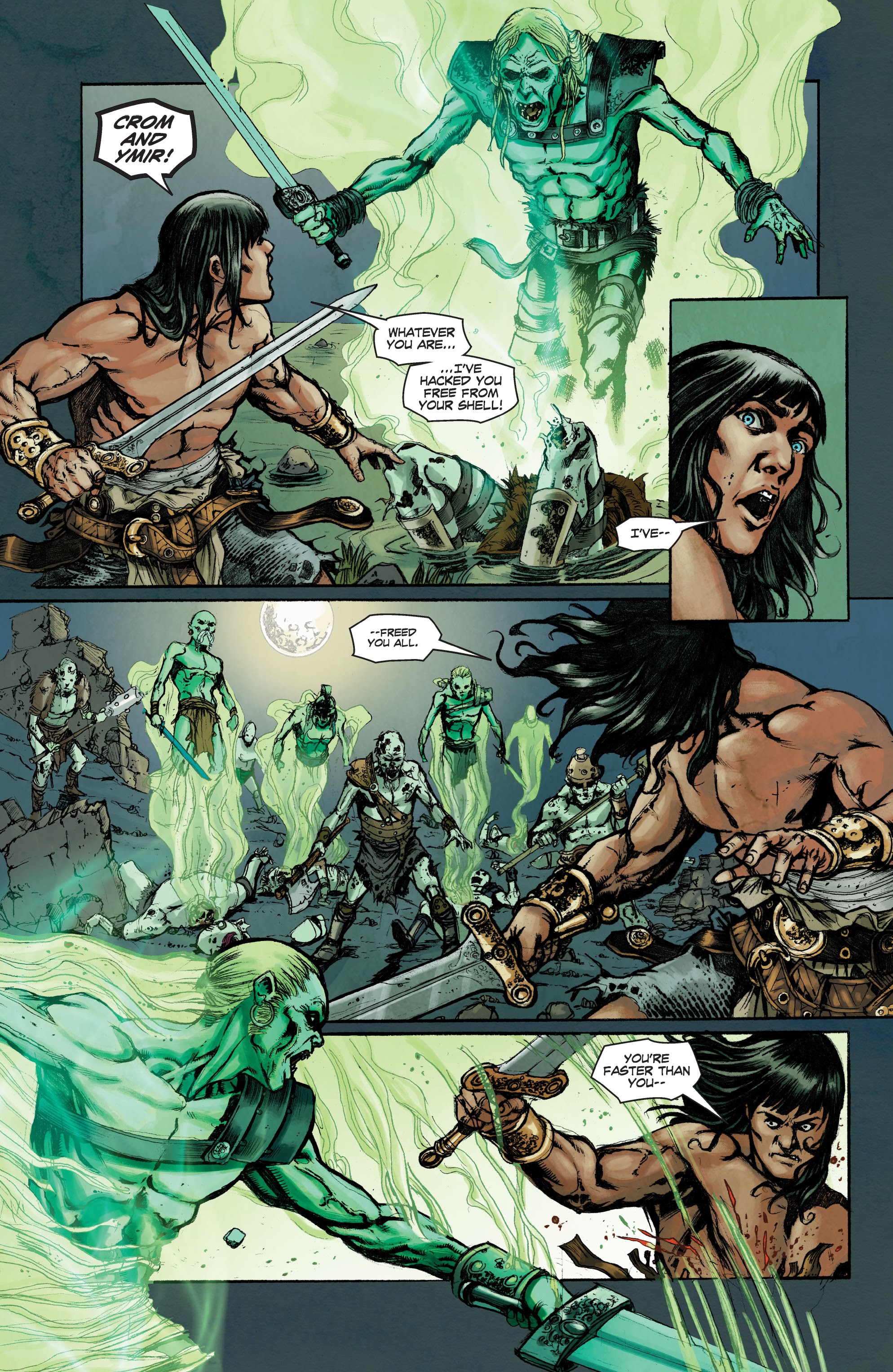 Read online Conan Chronicles Epic Collection comic -  Issue # TPB Blood In His Wake (Part 3) - 35