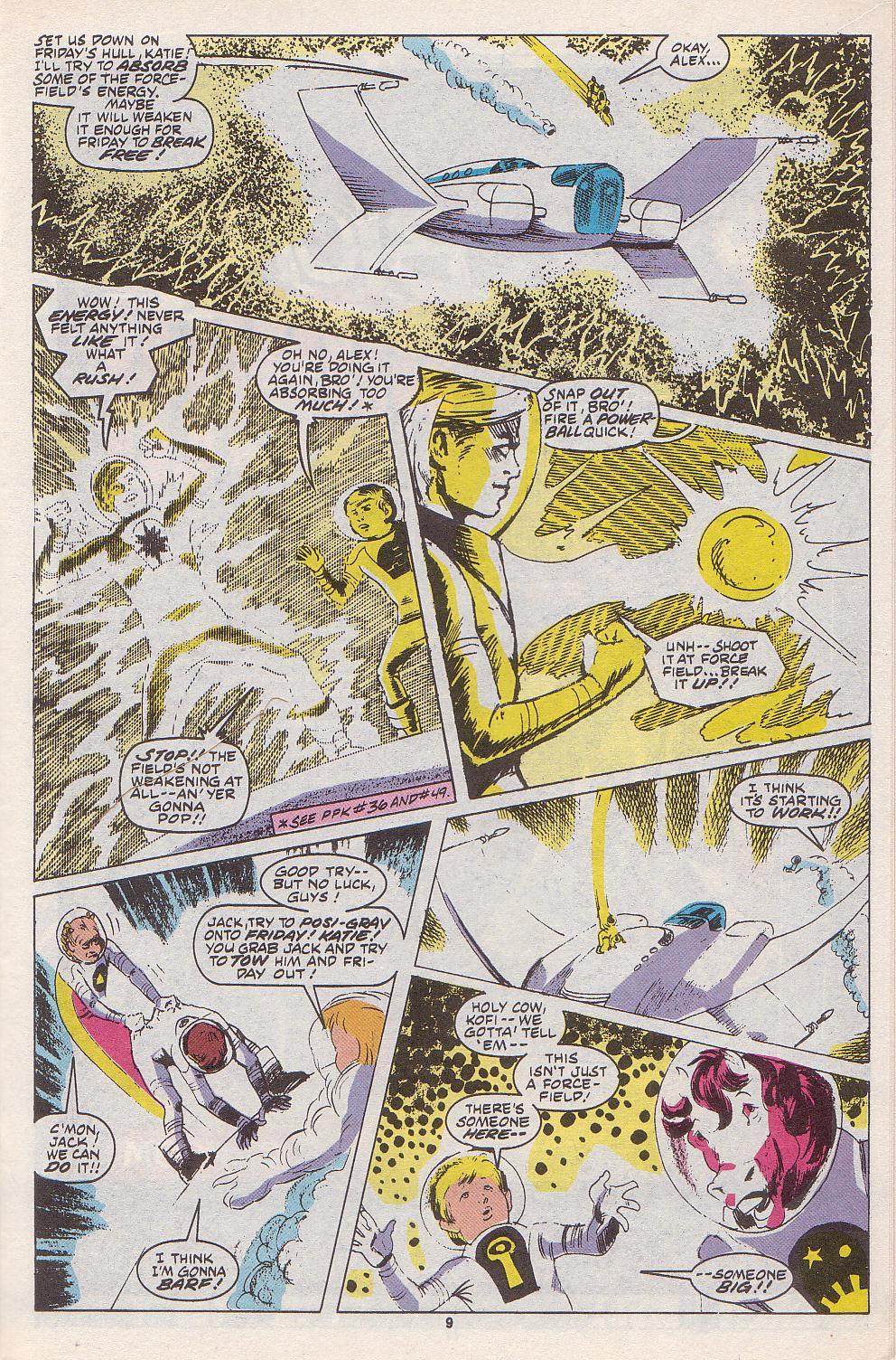 Read online Power Pack (1984) comic -  Issue #51 - 8