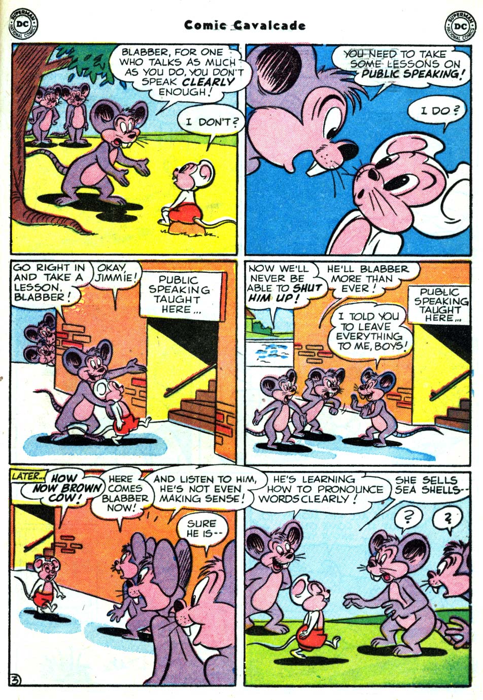 Read online Comic Cavalcade comic -  Issue #46 - 13