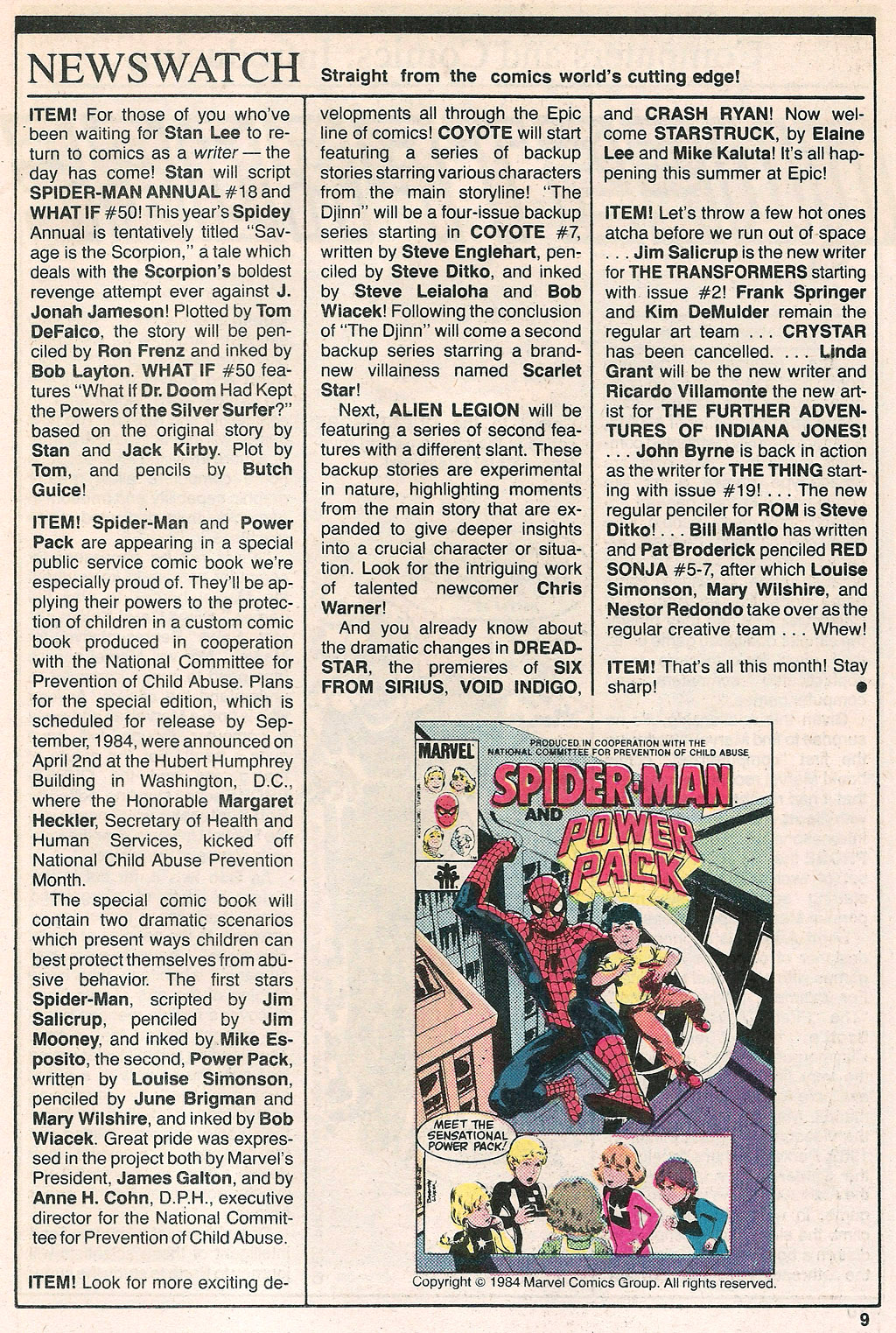 Read online Marvel Age comic -  Issue #18 - 11