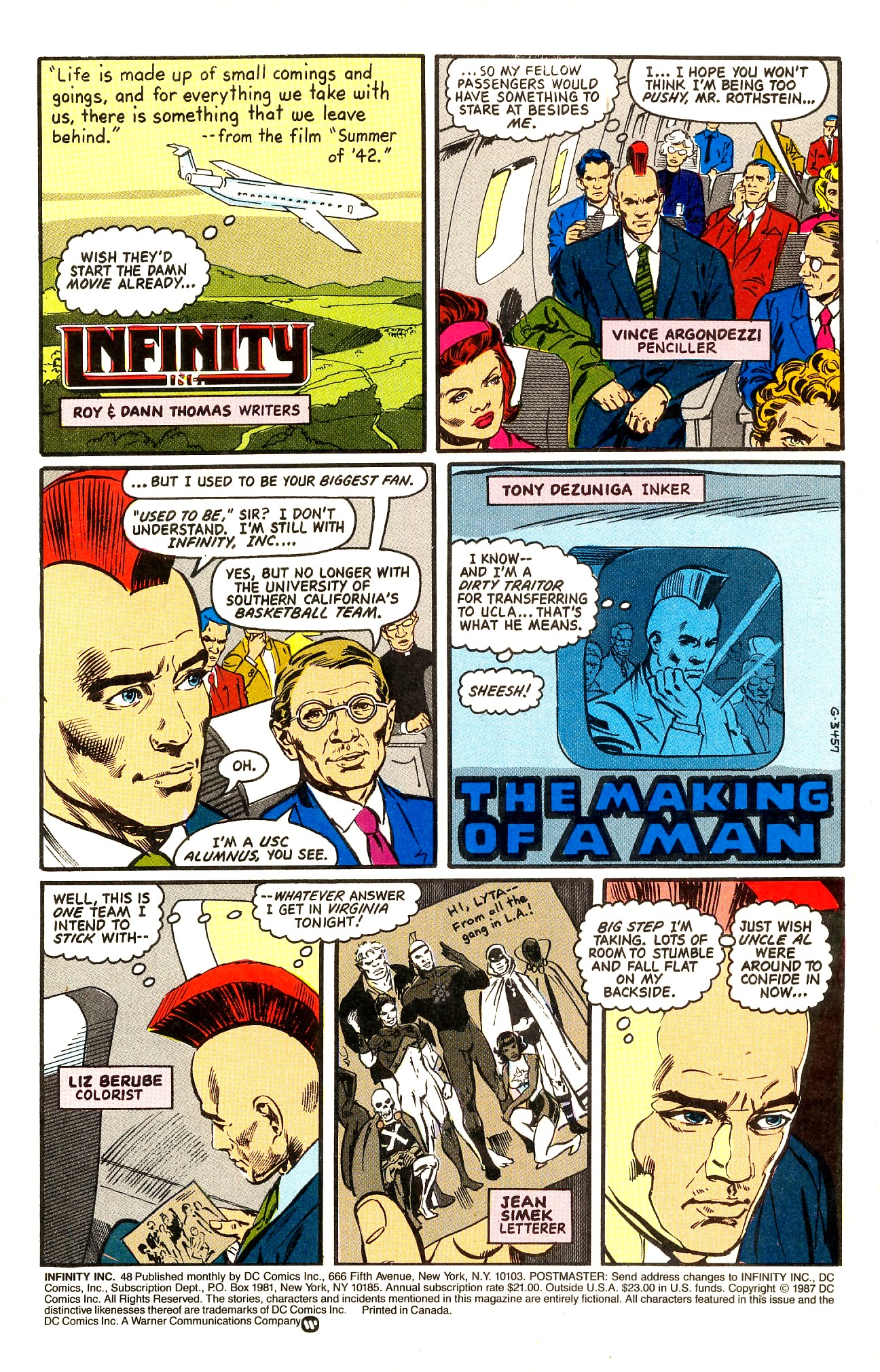 Read online Infinity Inc. (1984) comic -  Issue #48 - 3