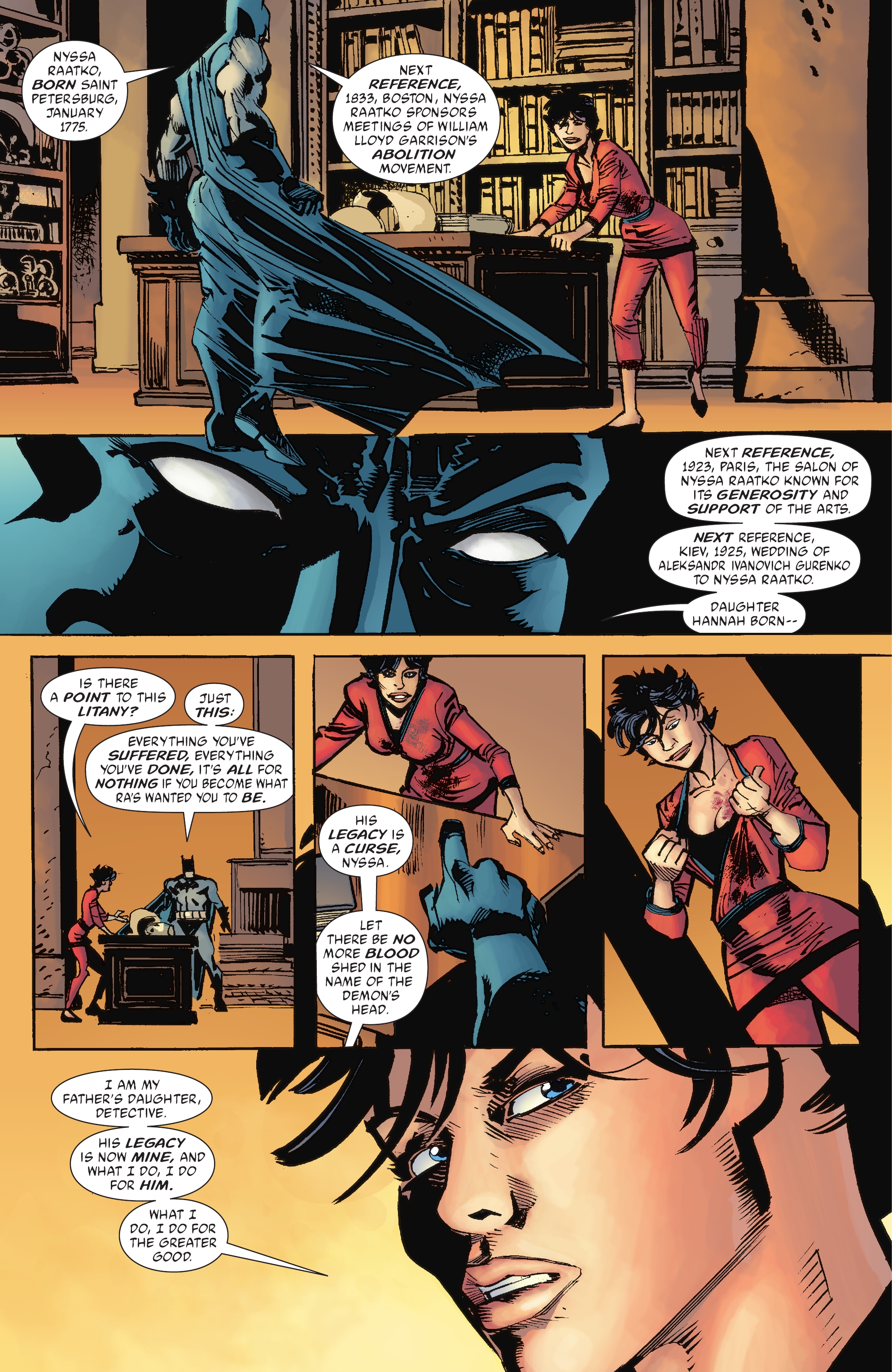Read online Batman Arkham: Talia al Ghul comic -  Issue # TPB (Part 2) - 51
