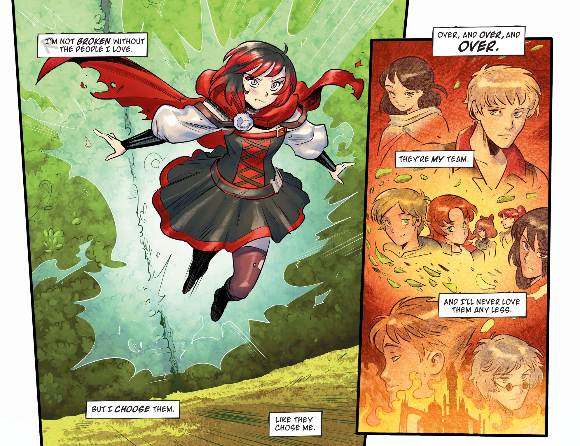 Read online RWBY comic -  Issue #10 - 21