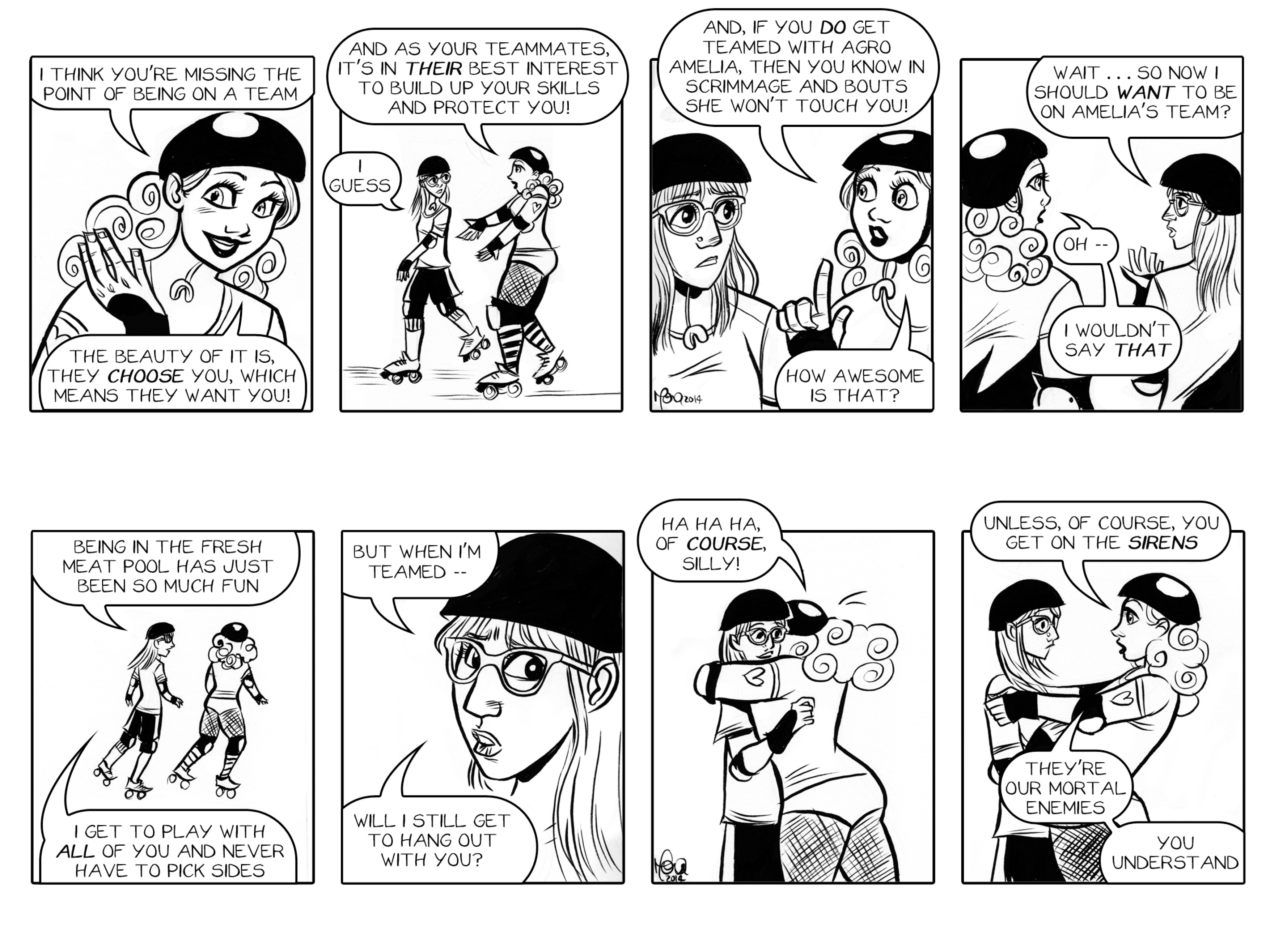 Read online Bonnie N. Collide, Nine to Five comic -  Issue #5 - 12