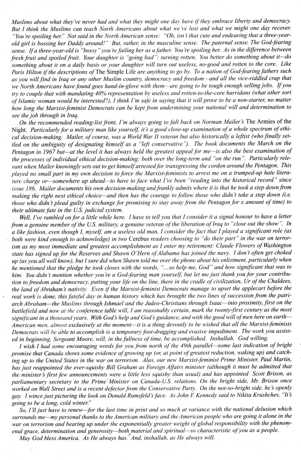 Read online Cerebus comic -  Issue #300 - 36