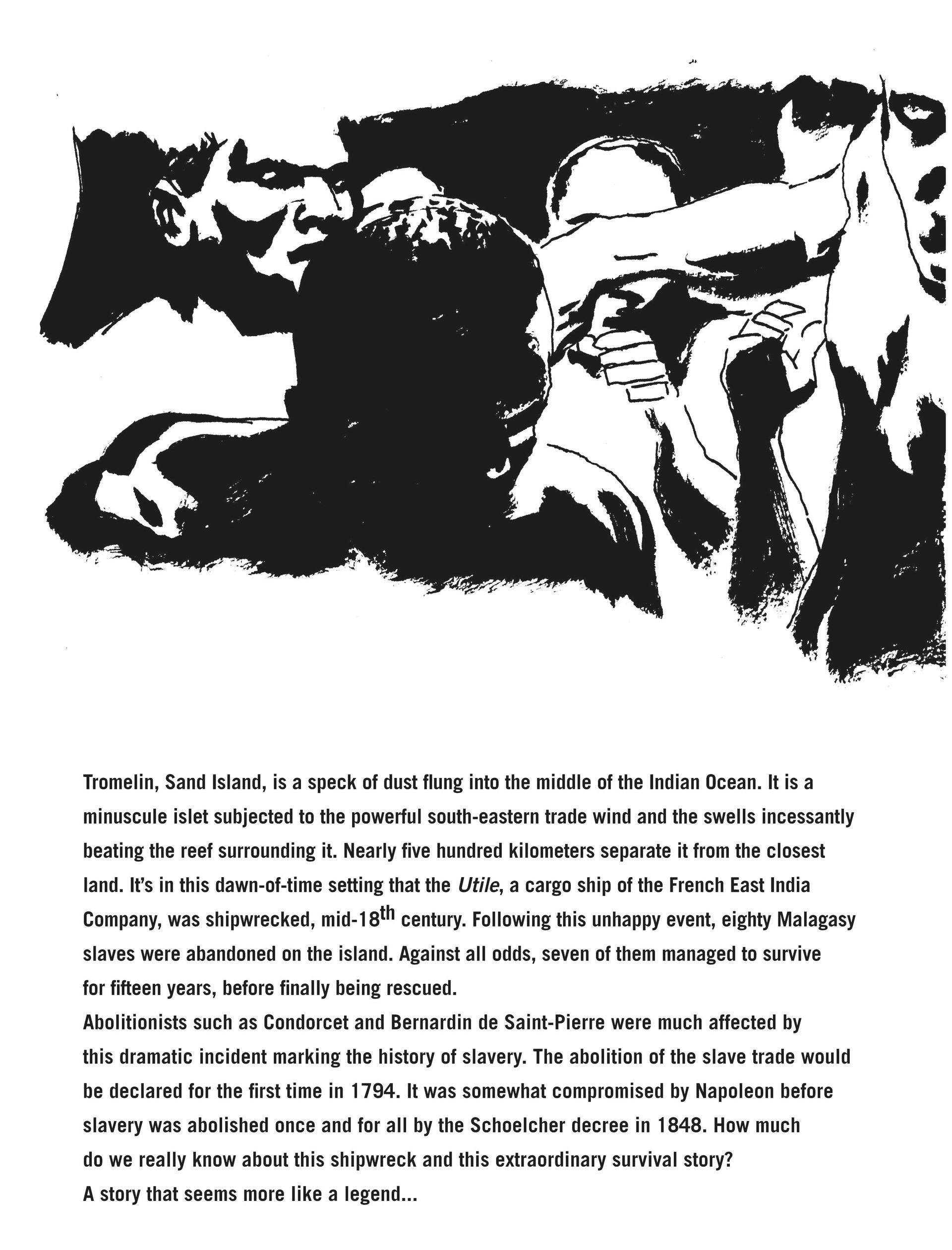 Read online The Forgotten Slaves of Tromelin comic -  Issue # TPB - 108