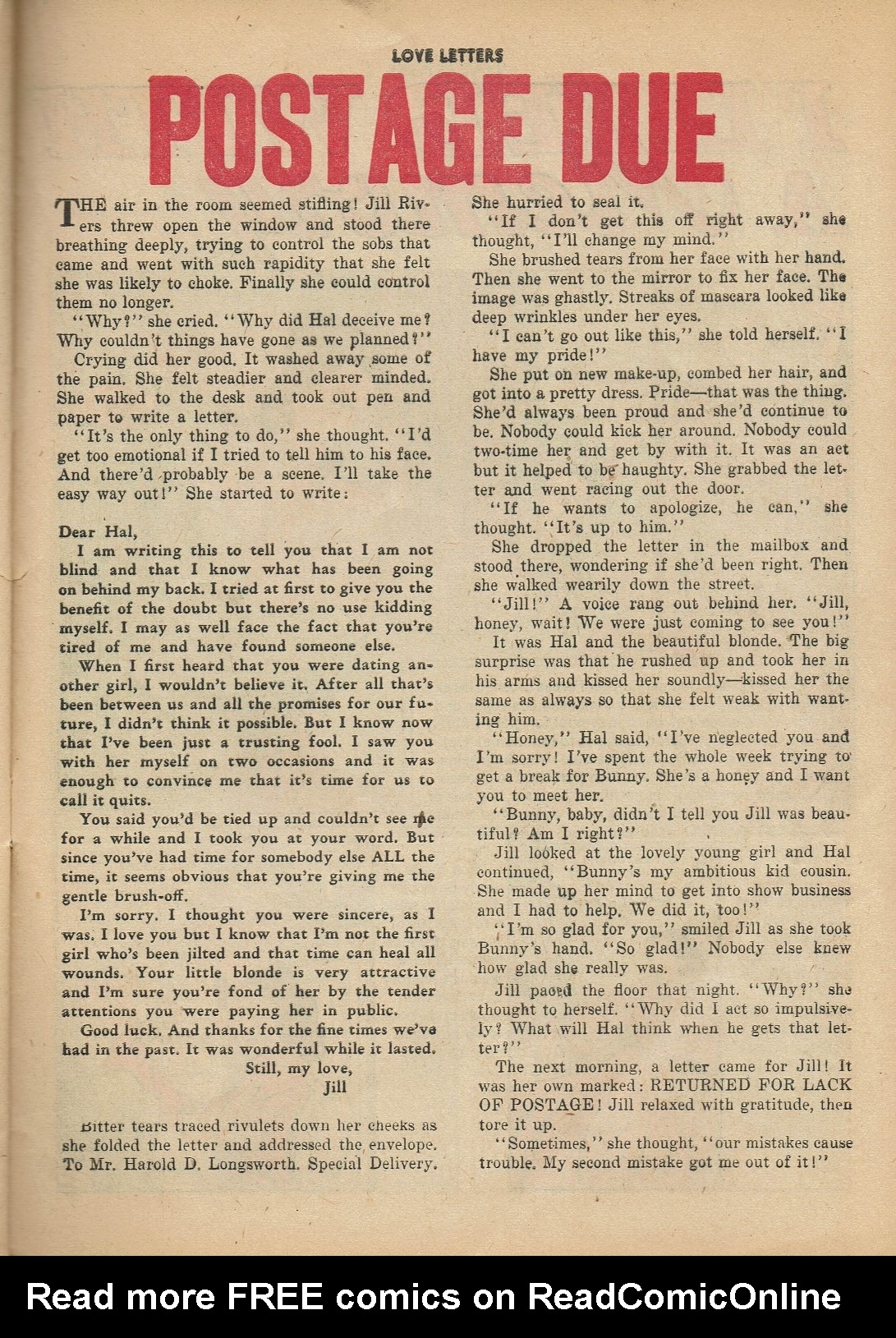 Read online Love Letters comic -  Issue #13 - 25