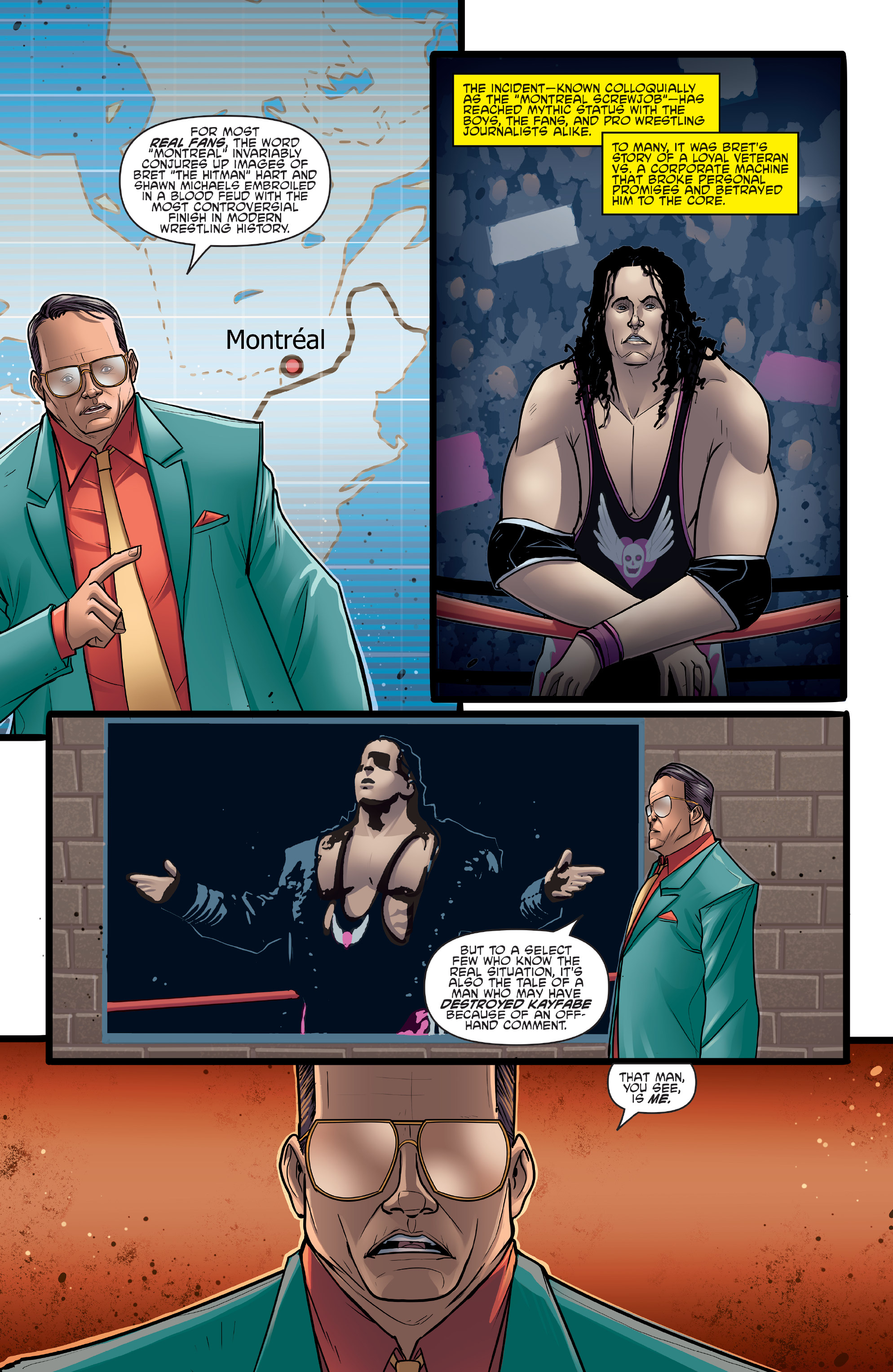 Read online Jim Cornette Presents: Behind the Curtain - Real Pro Wrestling Stories comic -  Issue # TPB - 50