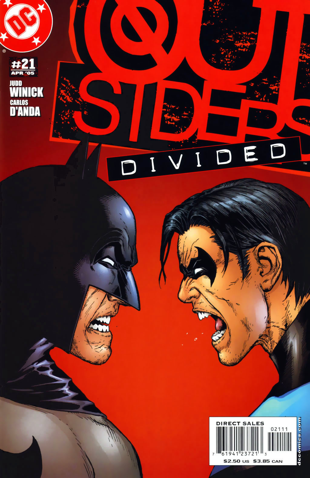 Read online Outsiders (2003) comic -  Issue #21 - 1