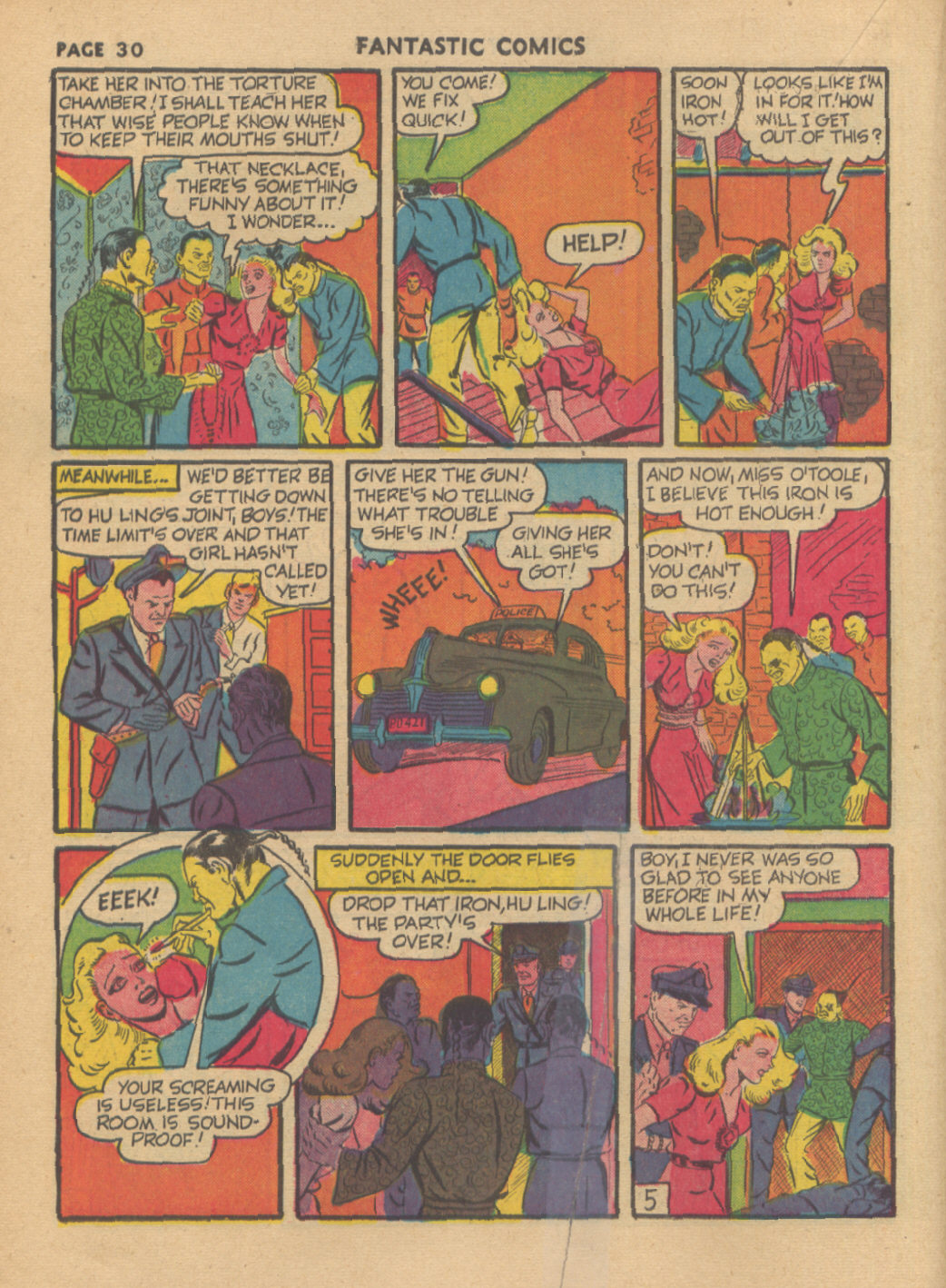 Read online Fantastic Comics comic -  Issue #23 - 31