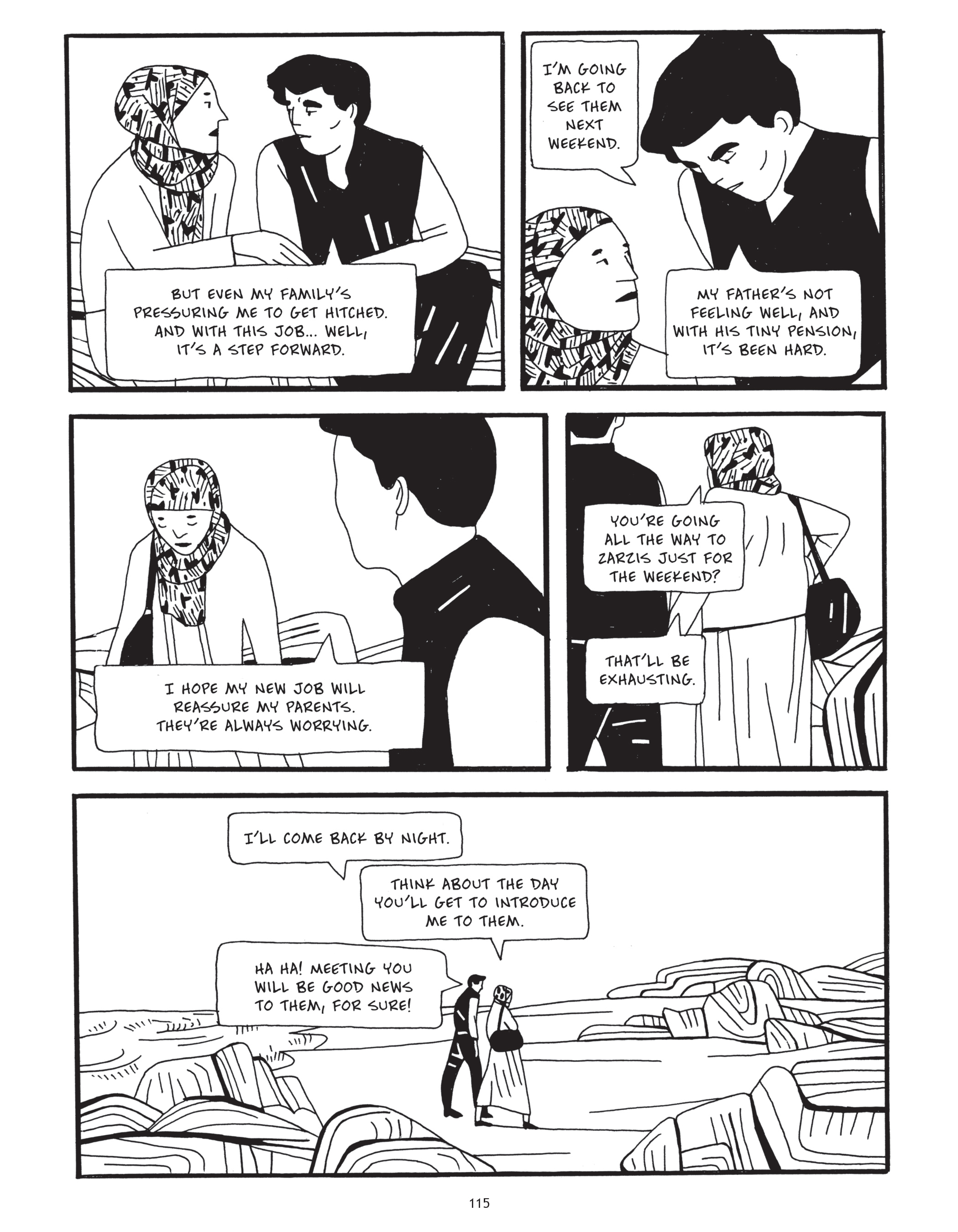 Read online After the Spring: A Story of Tunisian Youth comic -  Issue # TPB - 115