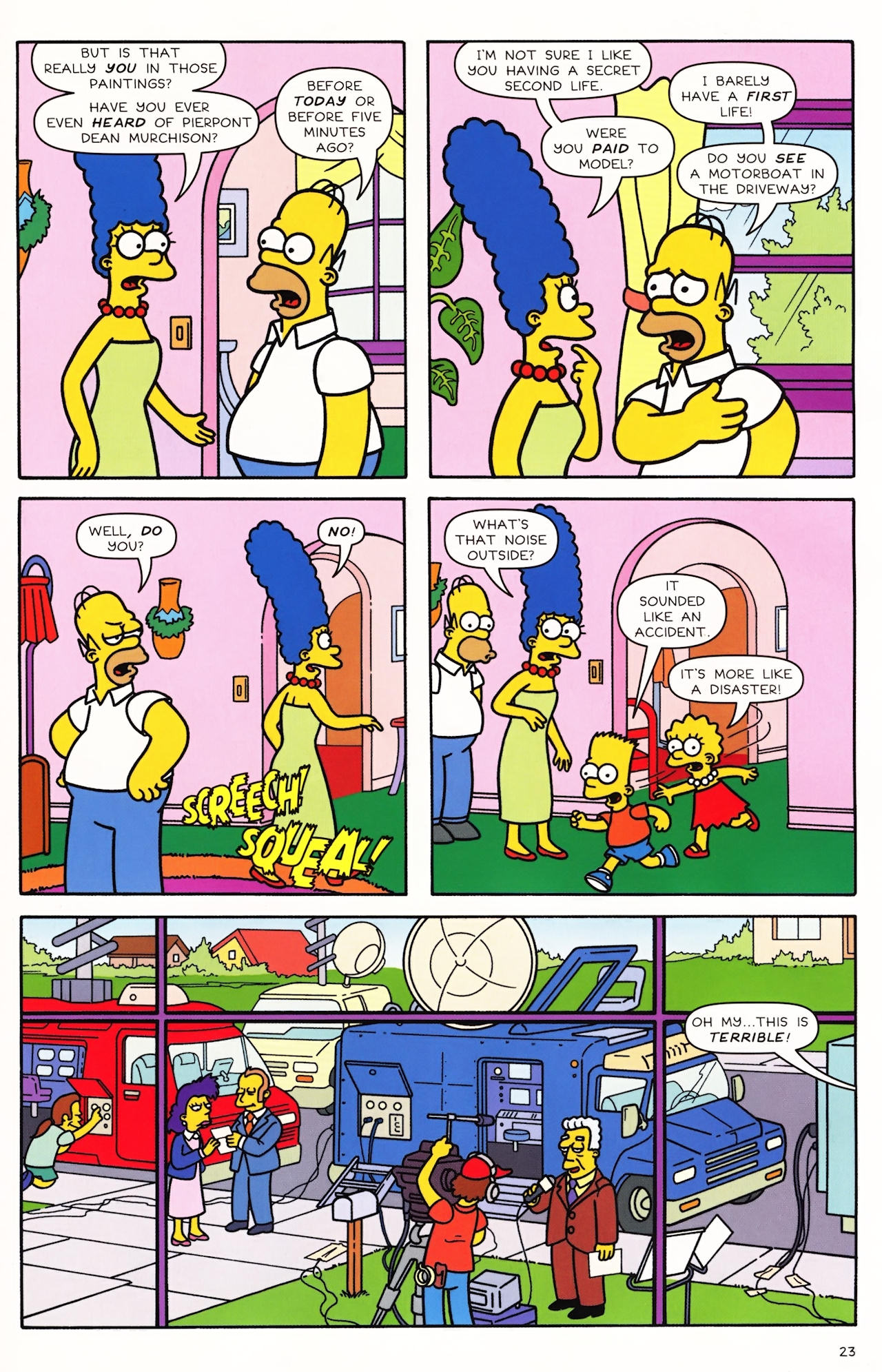 Read online Simpsons Comics comic -  Issue #153 - 18