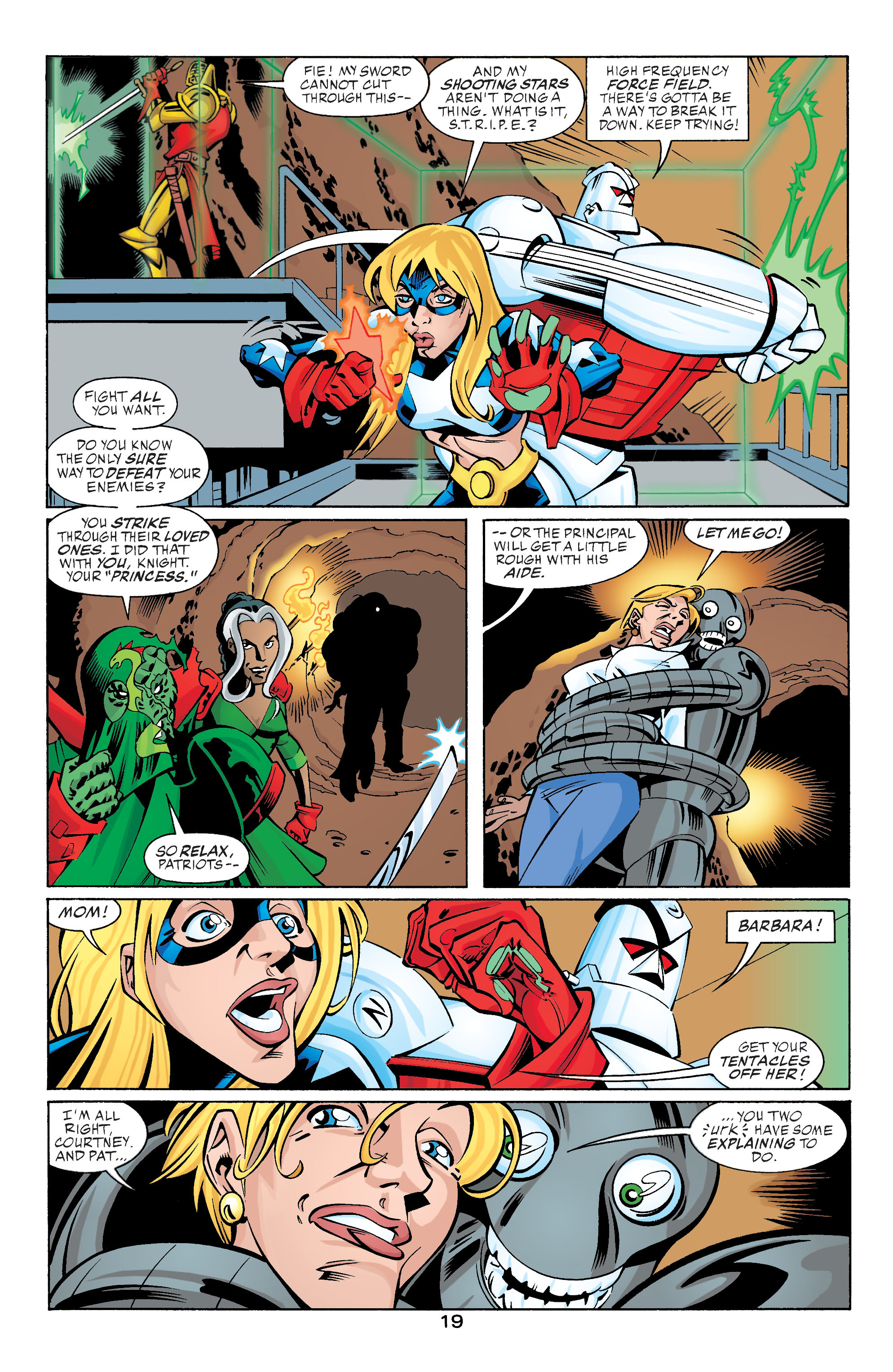 Read online Stars and S.T.R.I.P.E. comic -  Issue #12 - 18