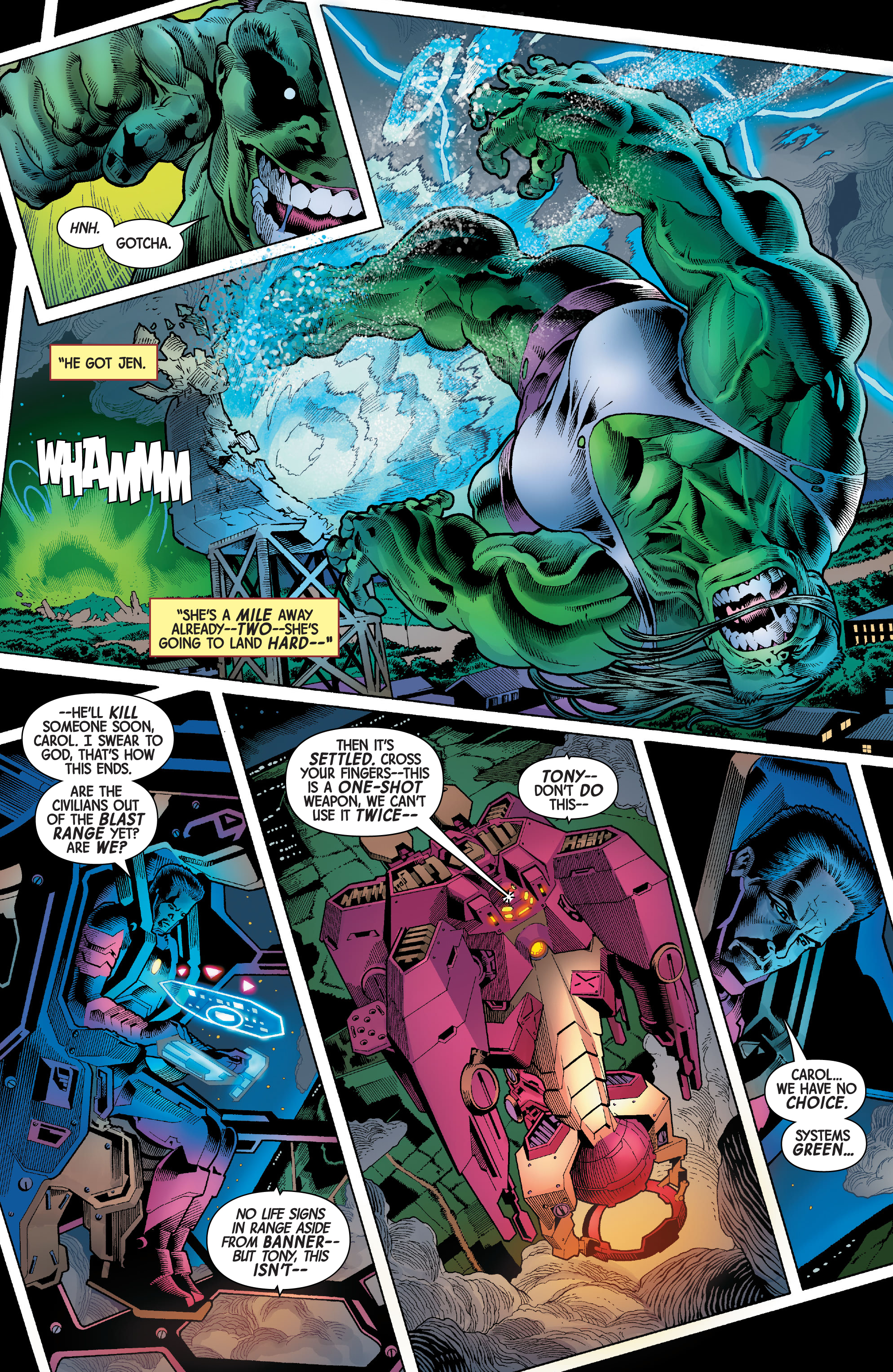 Read online Hulk vs. The Avengers comic -  Issue # TPB - 121