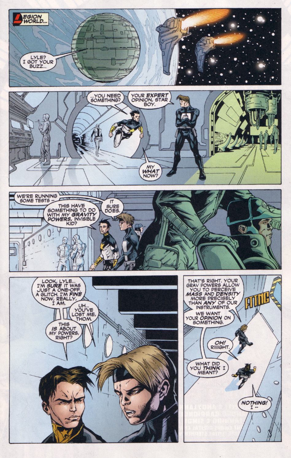 Read online The Legion comic -  Issue #18 - 2