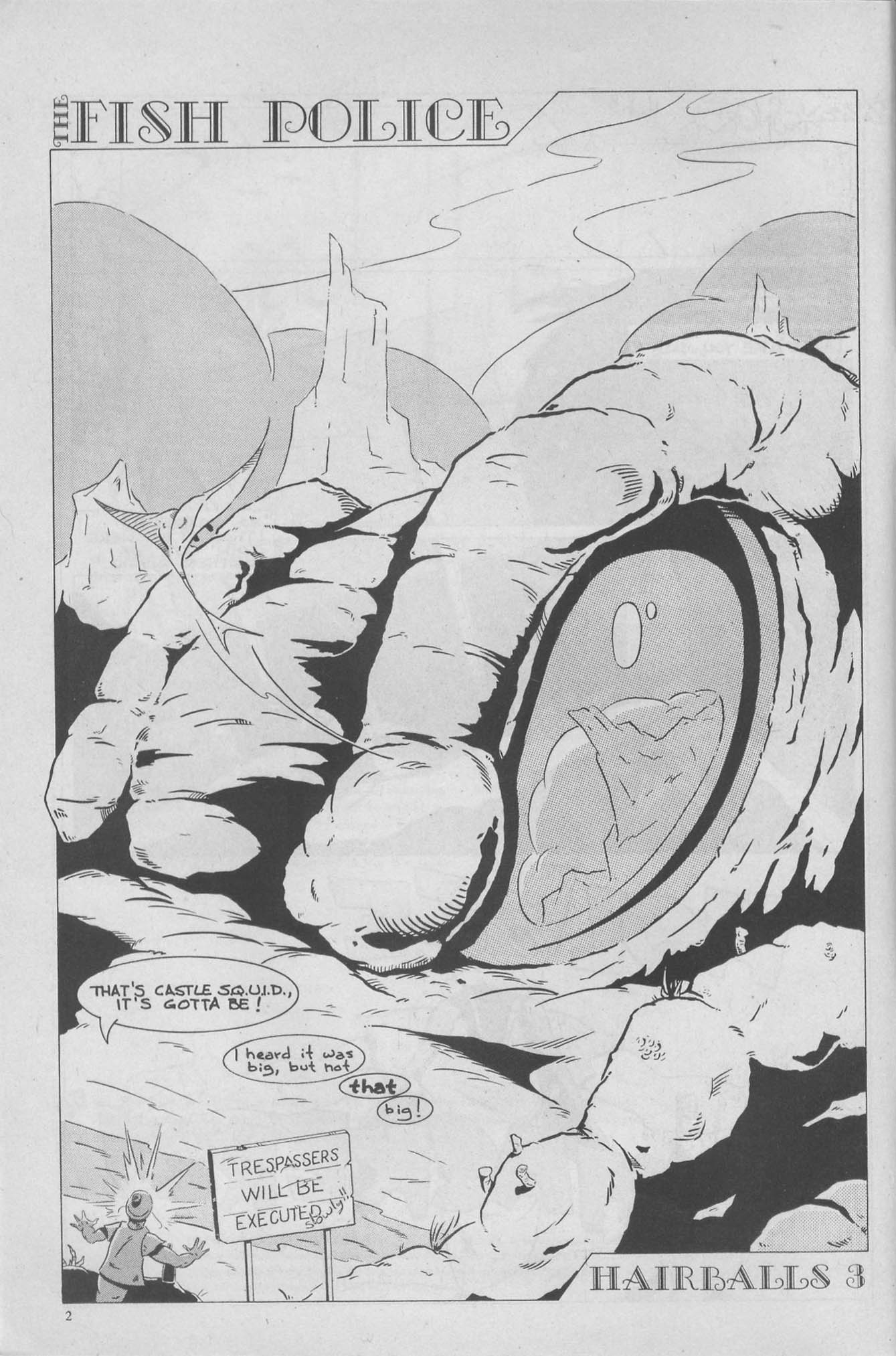 Read online The Fish Police comic -  Issue #3 - 4
