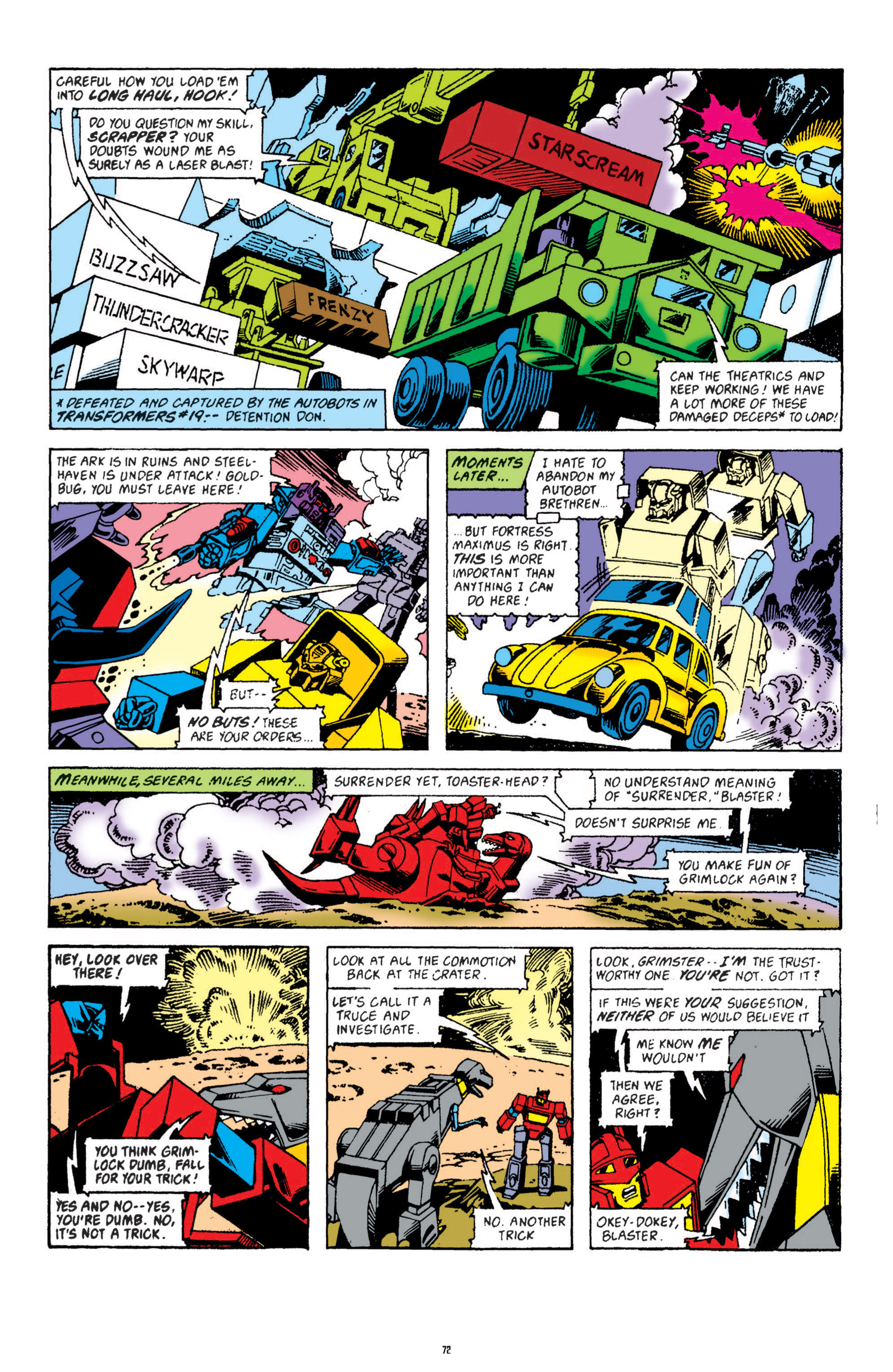 Read online The Transformers Classics comic -  Issue # TPB 4 - 73