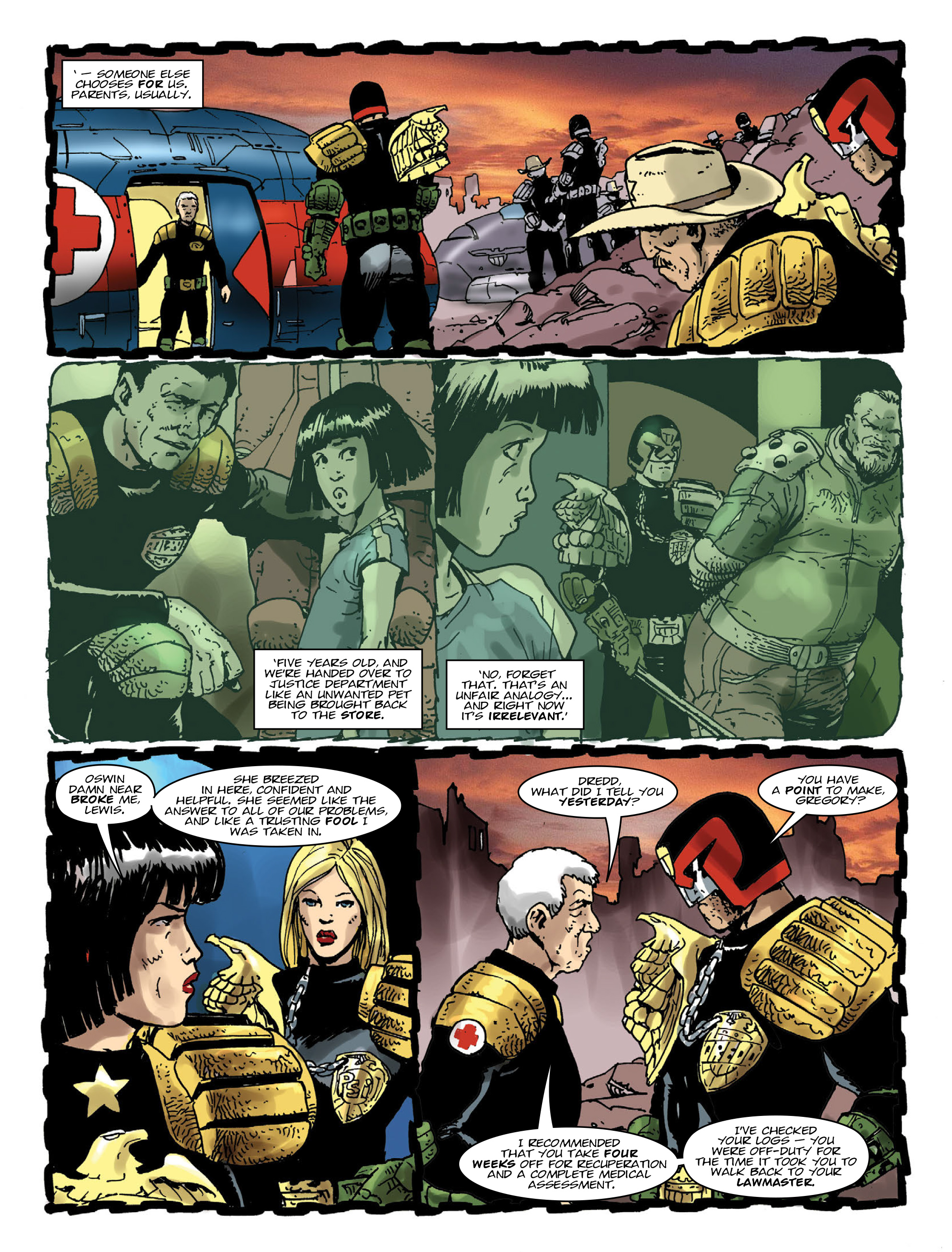 Read online Judge Dredd Megazine (Vol. 5) comic -  Issue #374 - 6