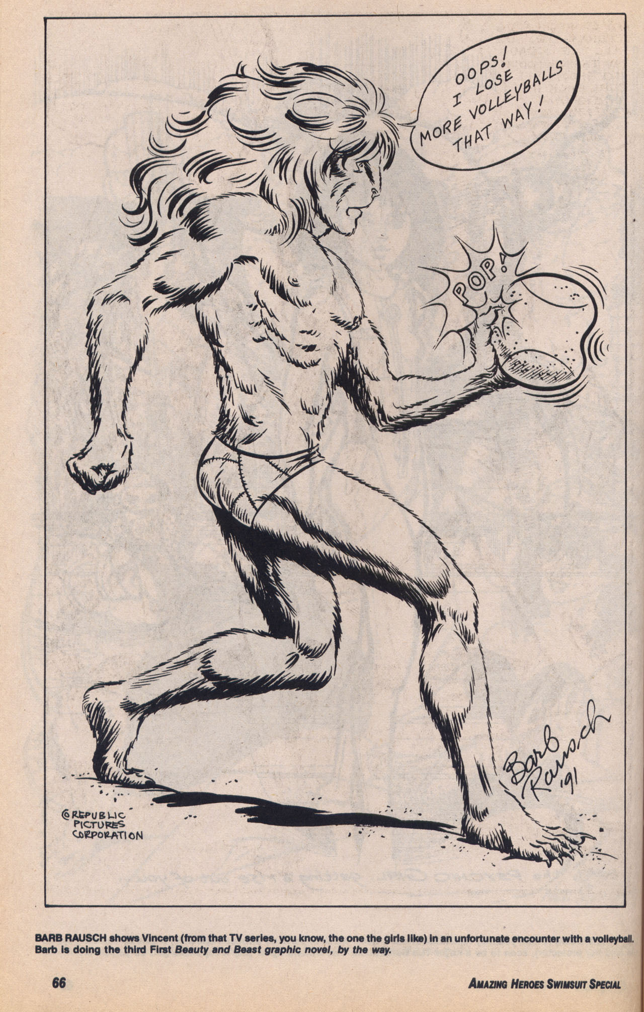 Read online Amazing Heroes Swimsuit Special comic -  Issue # TPB 2 - 66