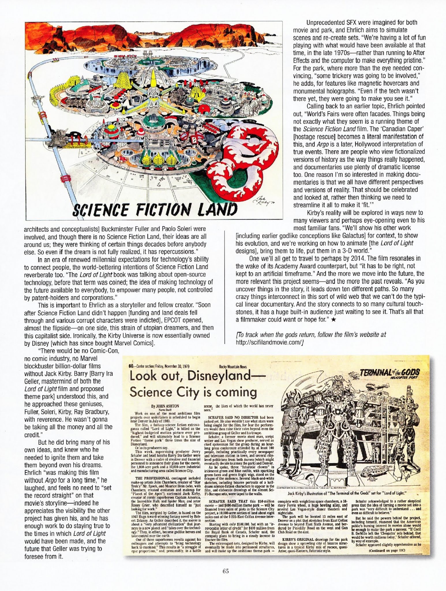 Read online The Jack Kirby Collector comic -  Issue #61 - 65